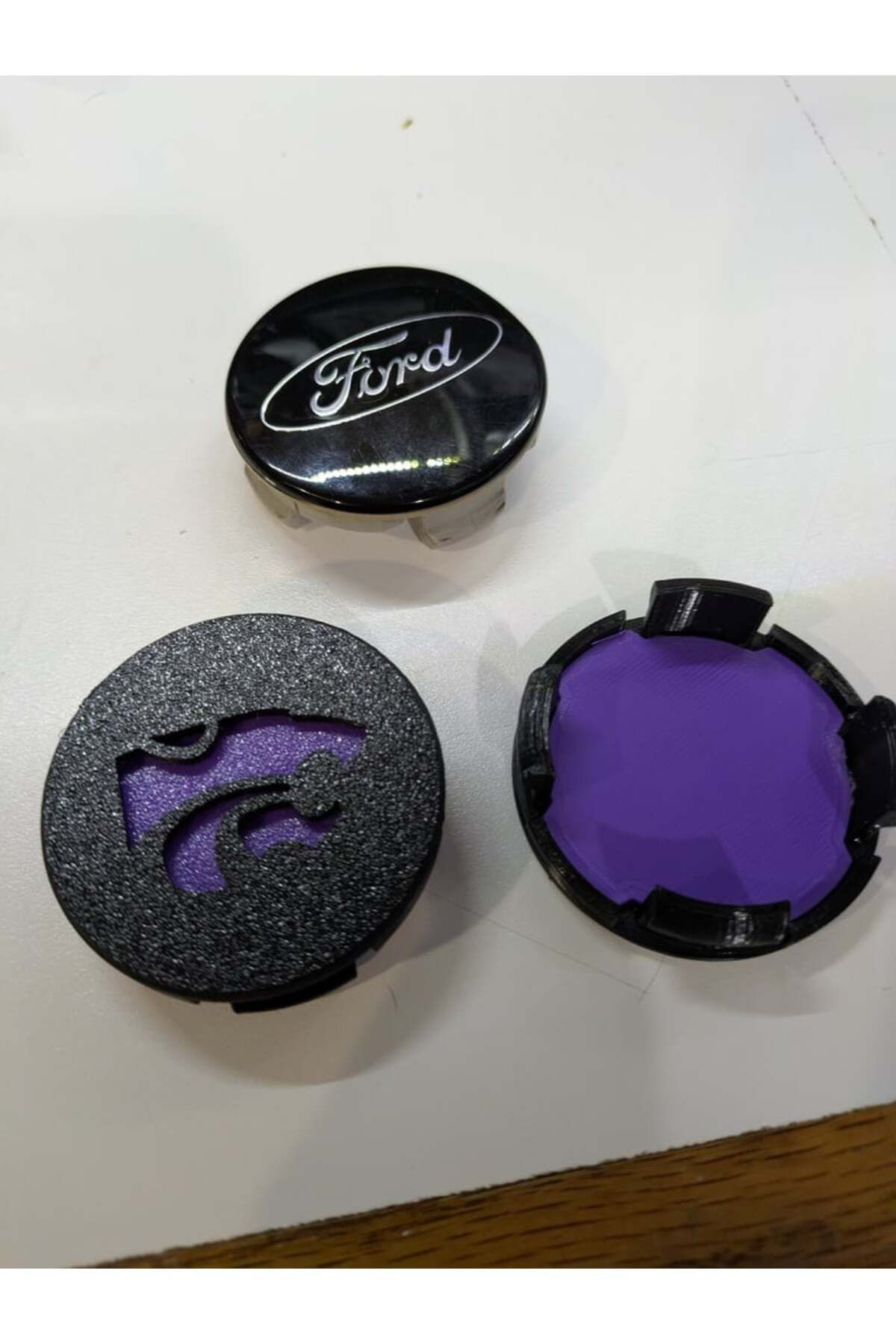 Lucest 54mm Hub Kapağı - Ford (Plastik Aparattır!!!)