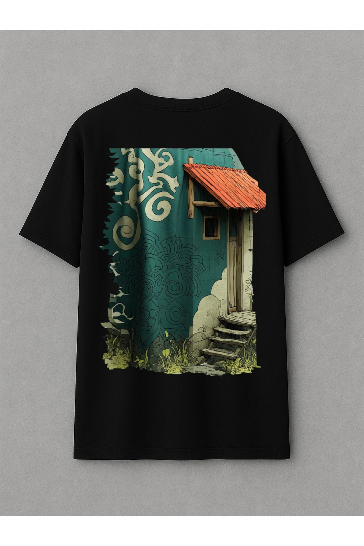 Vagonet Tiny House - Oversize T-Shirt