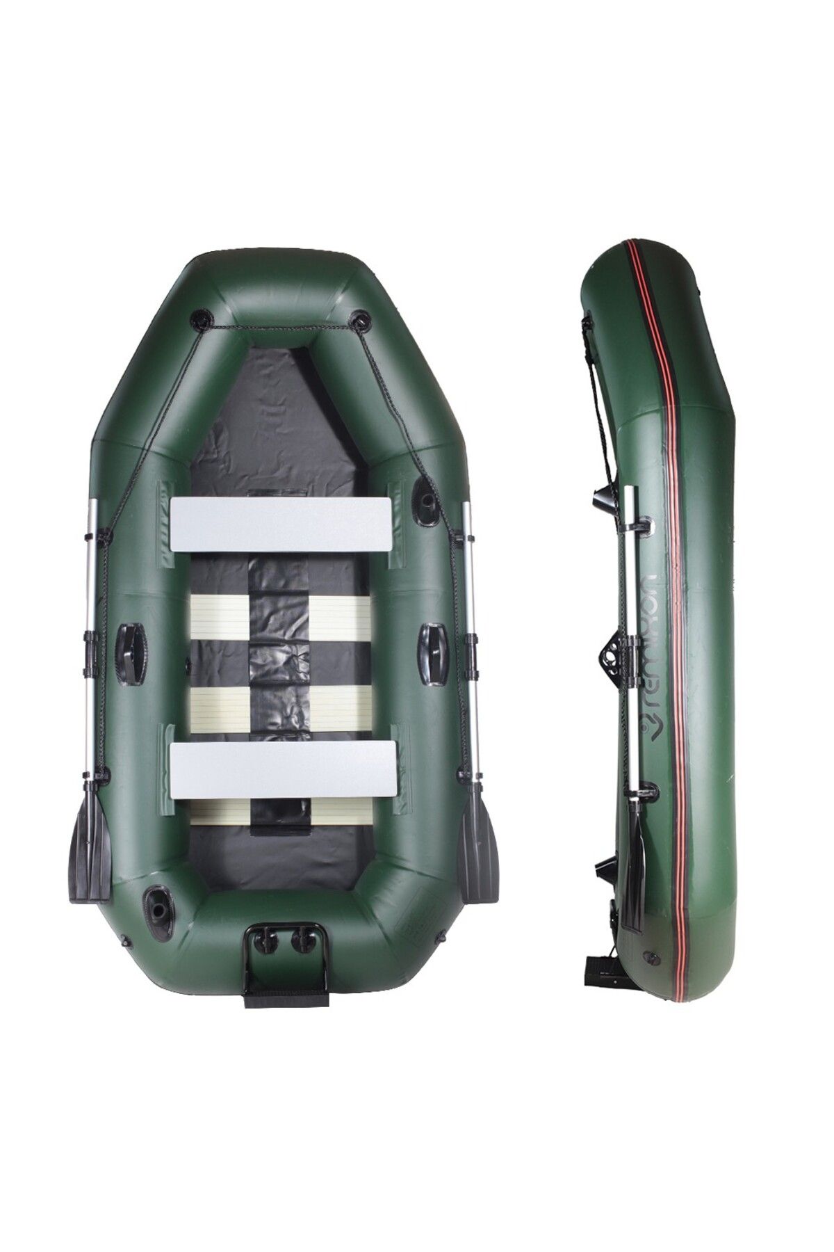 Remixon 2.40M*128CM 0.70MM IZGARA TABAN ŞİŞME BOT (ARMY GREEN) Standart-Standart