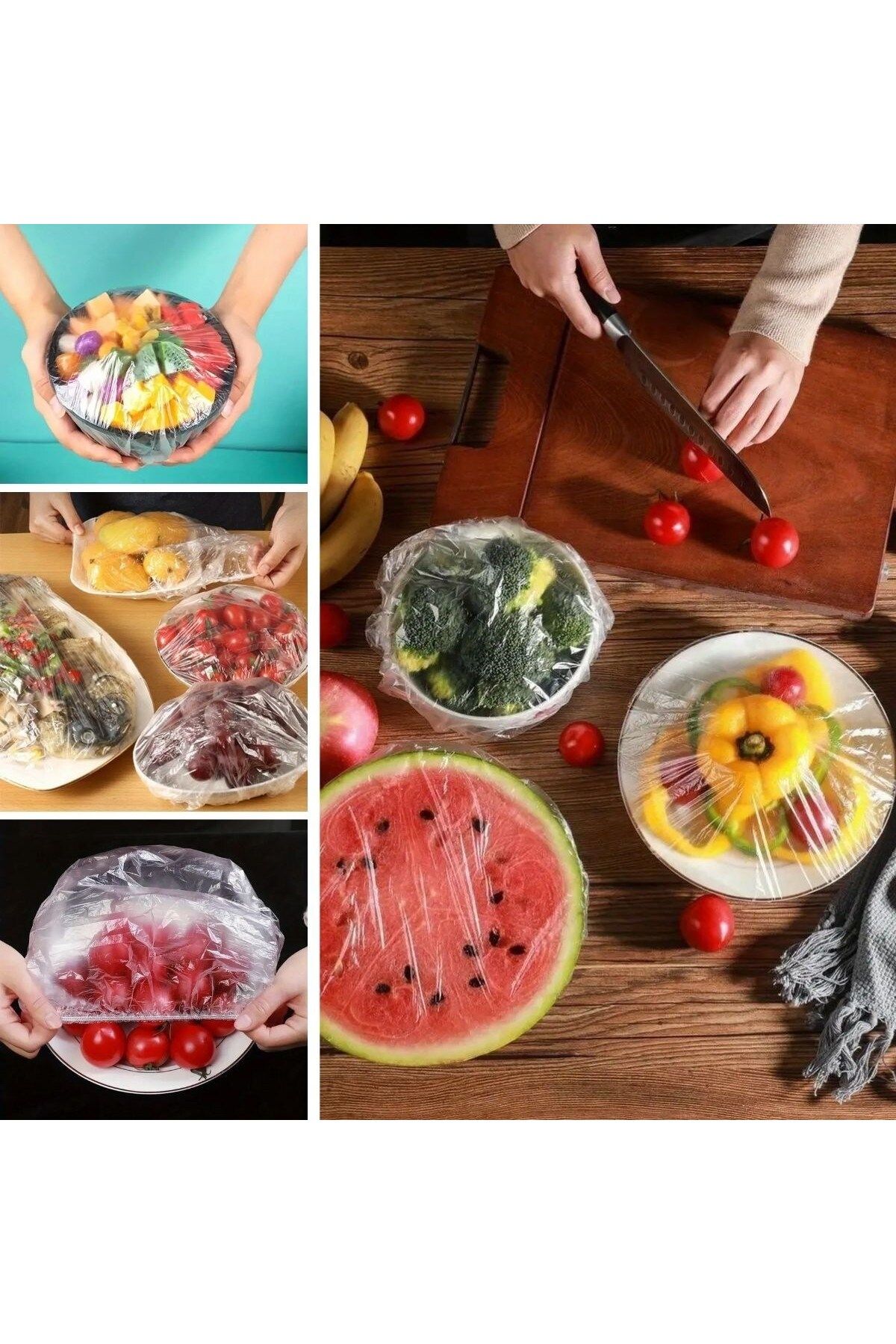 STOREMAX-Jvnnastore 100 Pieces of Pot and Plate Bones to Preserve Freshness Multi-Purpose Disposable Plate Bones 3