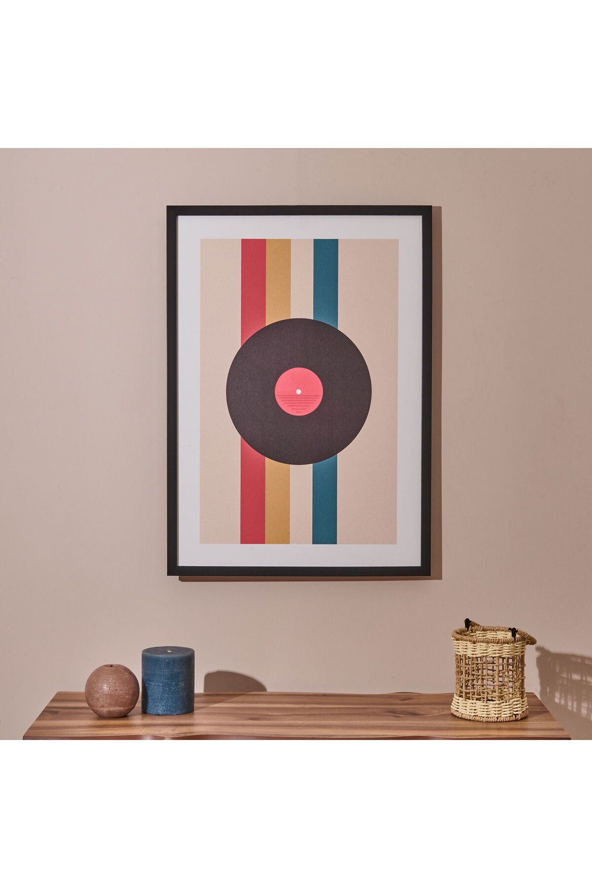 MATMEL Registro Tablo - Renkli - 50x70 cm