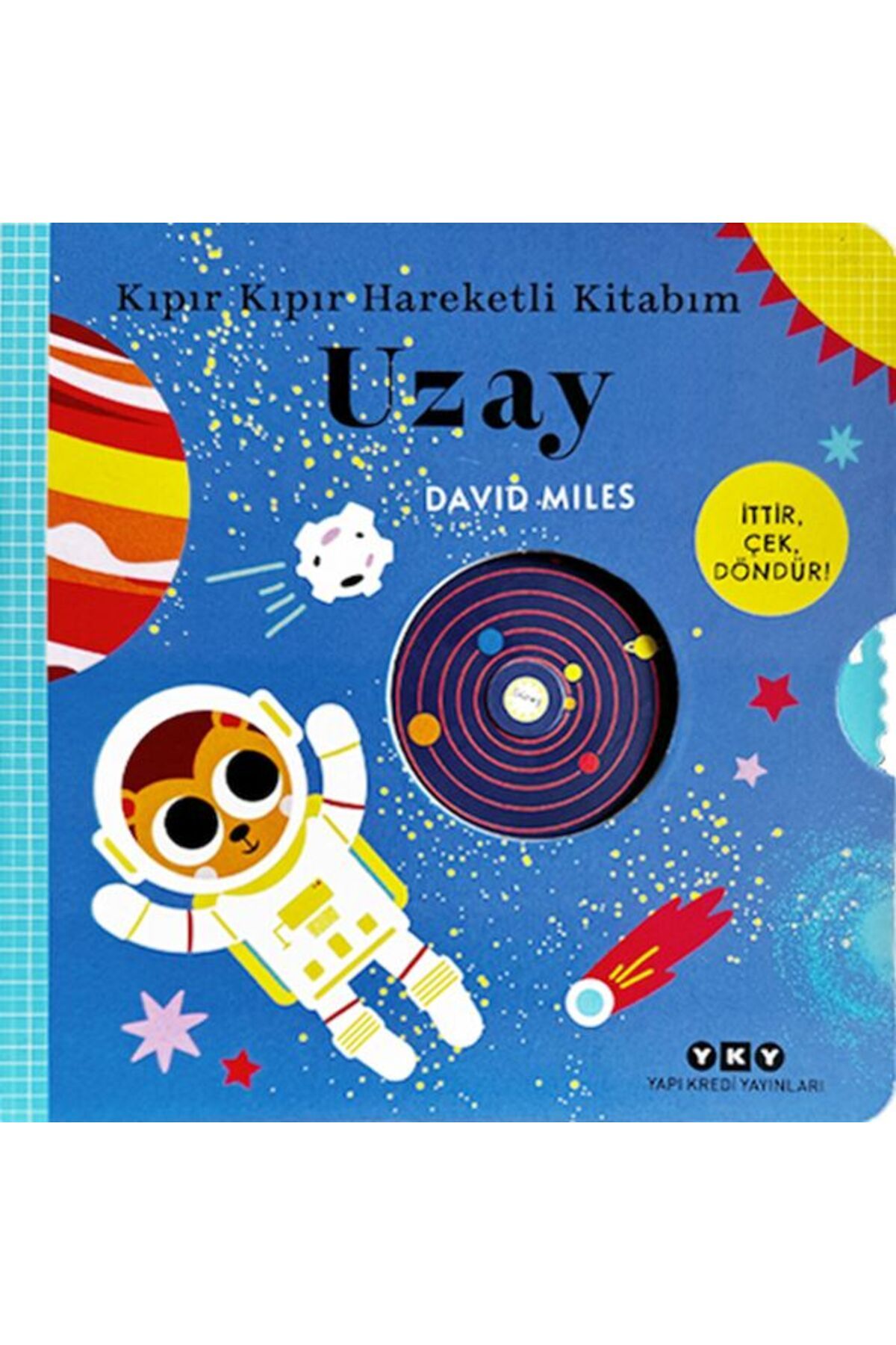 Destek Yayınları Kıpır Kıpır Hareketli Kitabım – Uzay