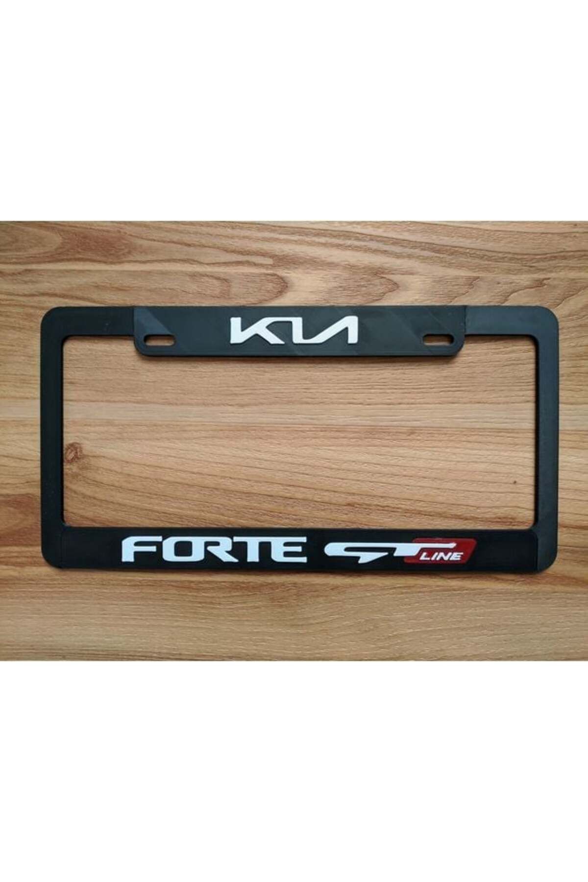 Lucest Kia Forte GT-Line için Plaka Çerçevesi (Plastik Aparattır!!!)