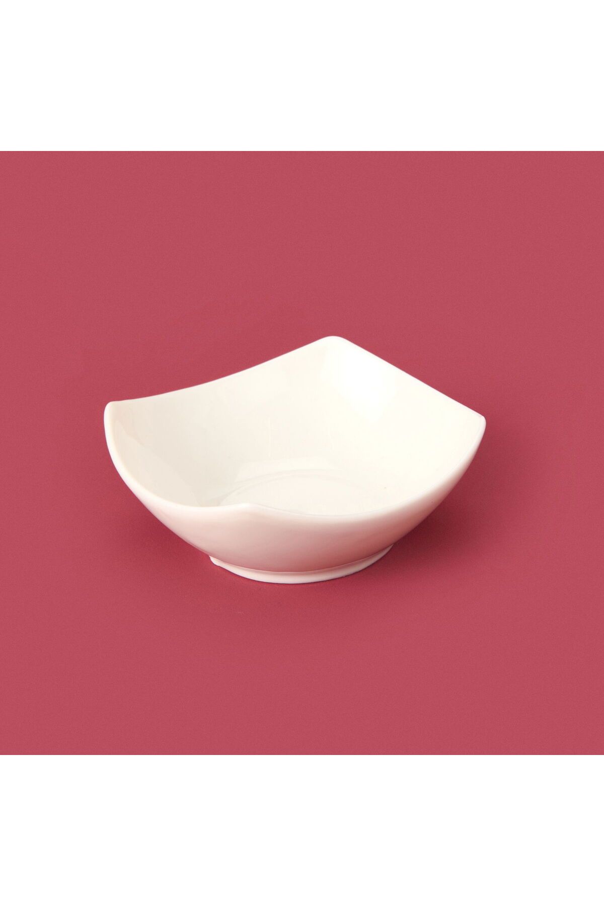 ASPARTAM Kayık Sosluk - Beyaz - 7 cm