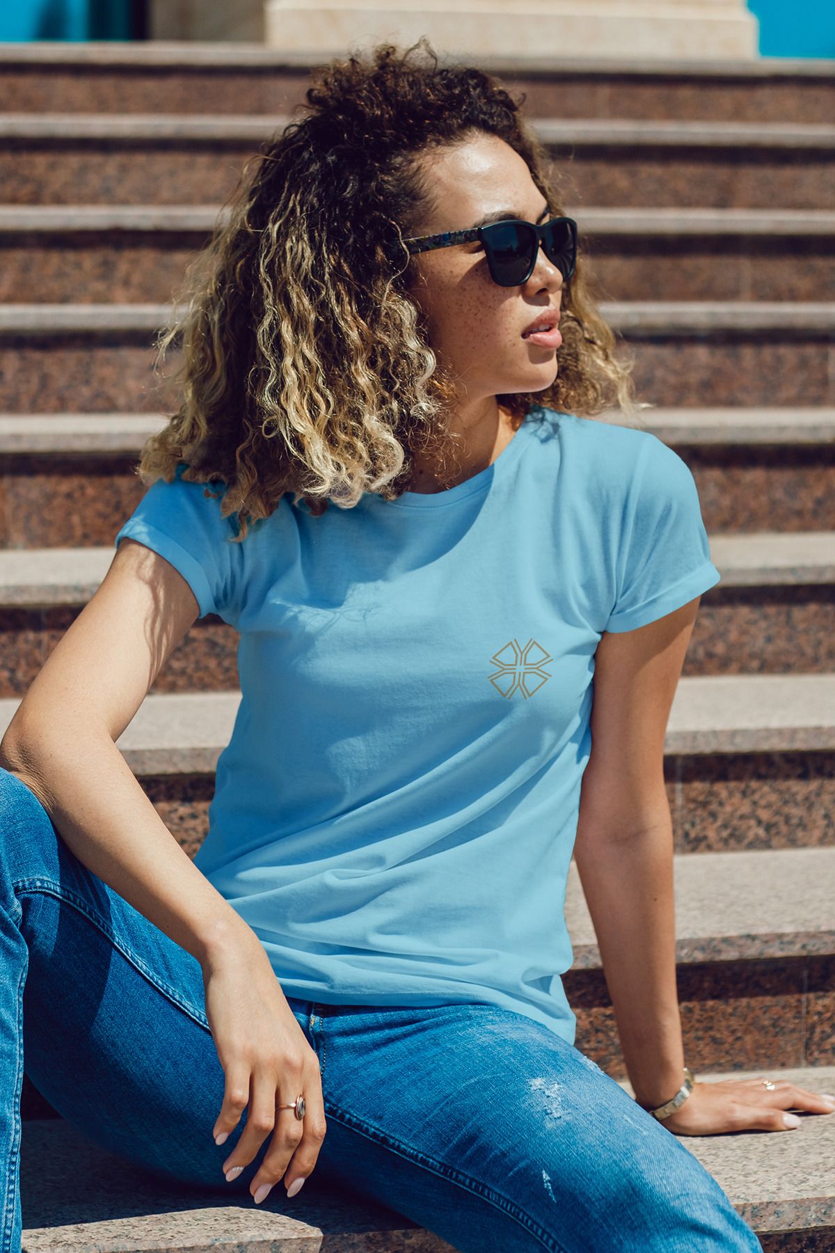 Decrift Yonca %100 Pamuk Kadın T-Shirt