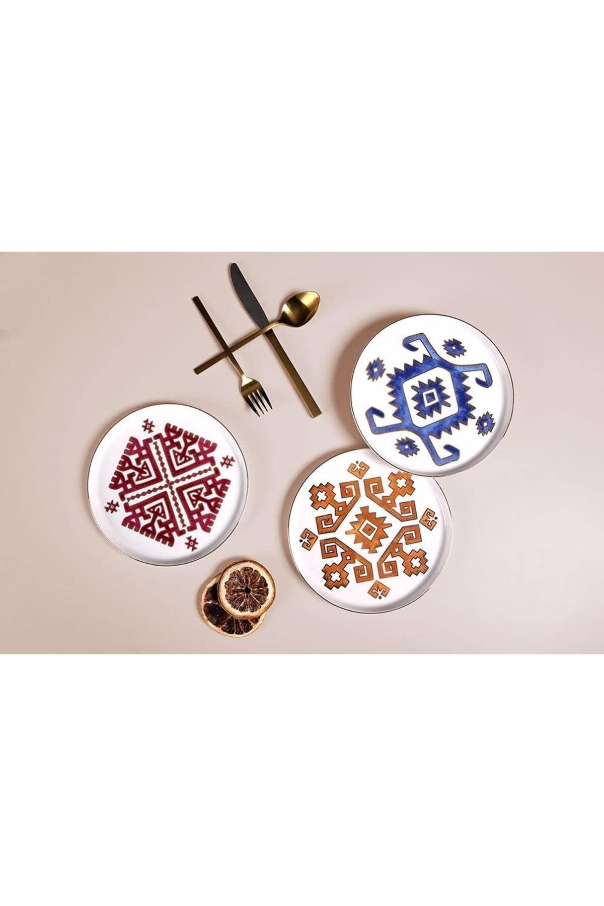 STOREMAX ELZ Arabesque 6lı Pasta Takımı 18cm FRNTR 1127478