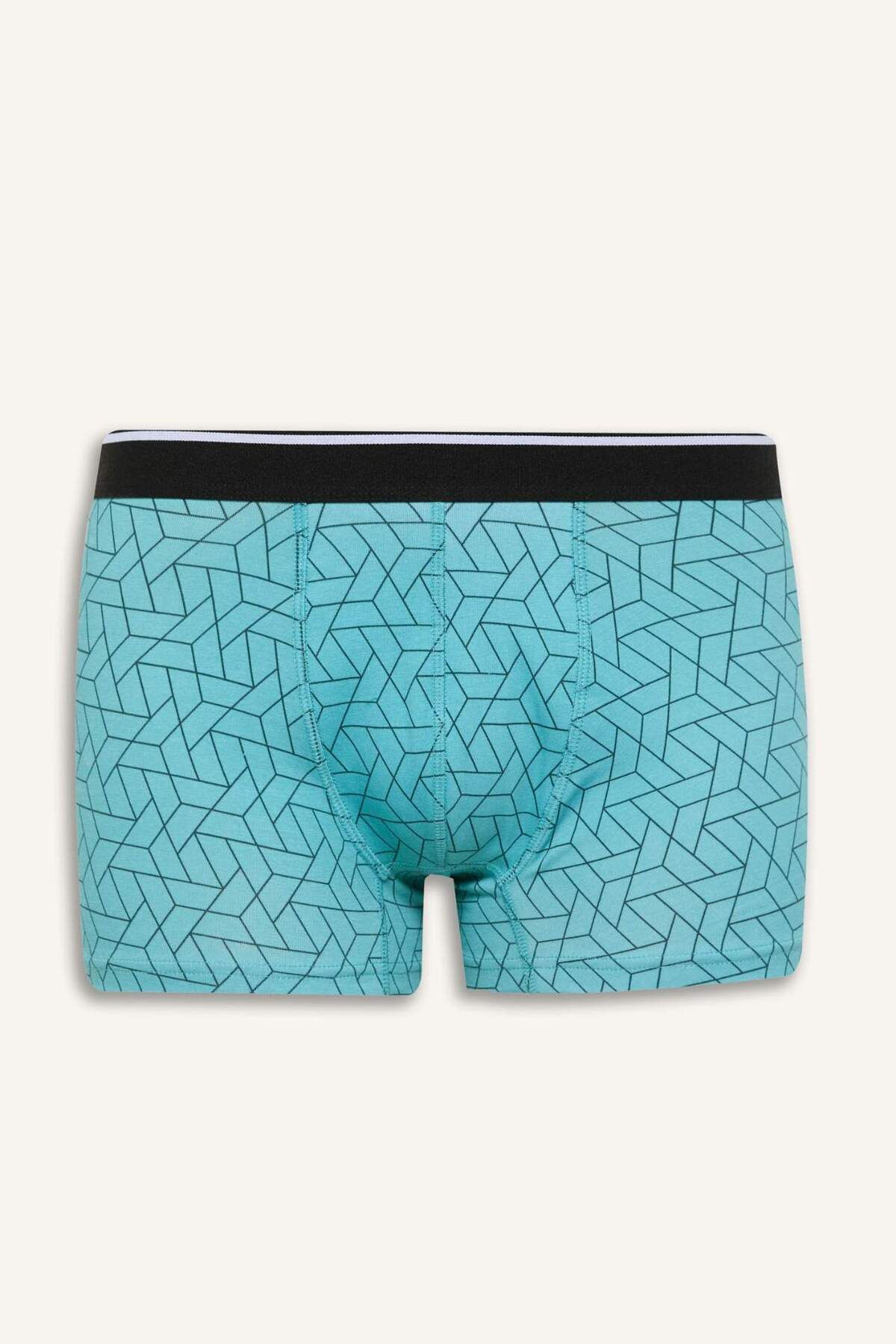 DeFacto-Regular Fit Printed 3-Piece Boxer C1534Ax25Sp 5