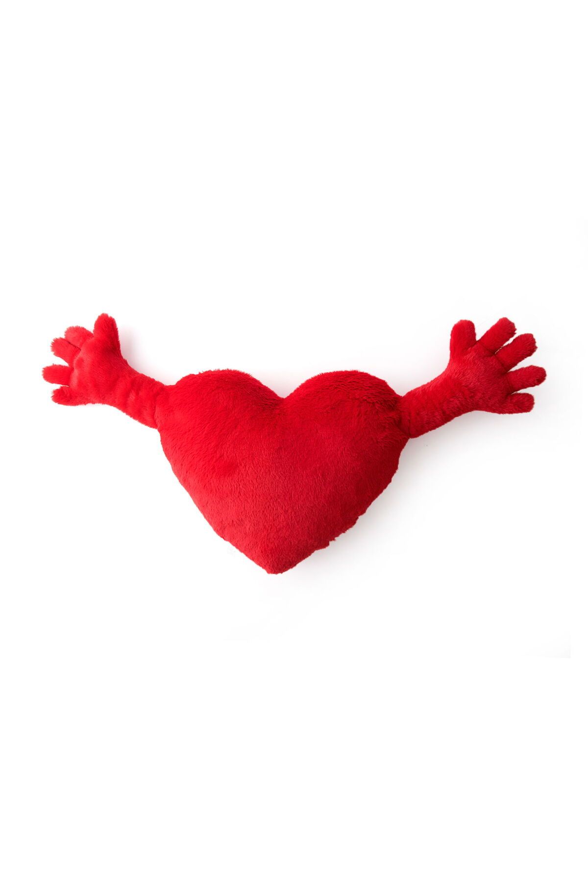 ASPARTAM Toys Kalp Figürlü Yastık - Kırmızı - 100x40 cm