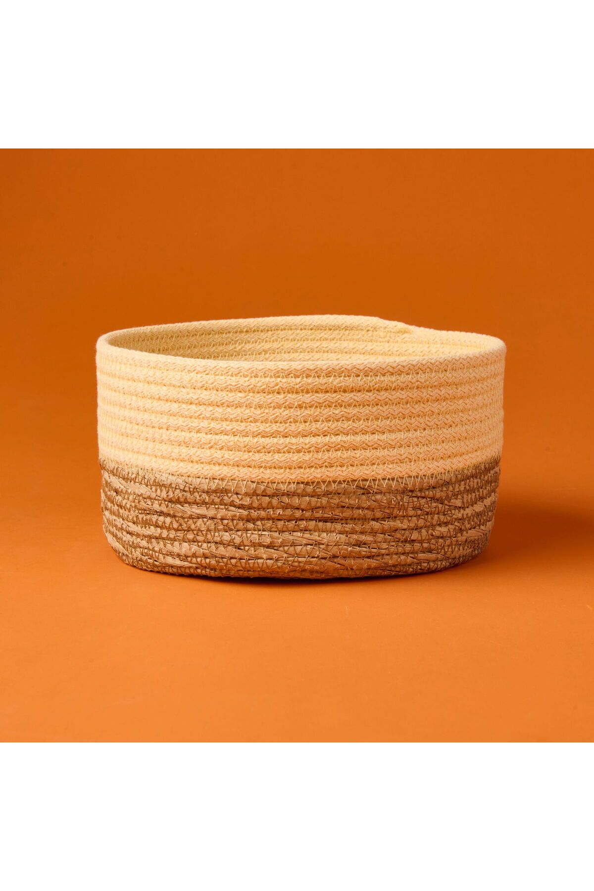 MATMEL Living Sun Madness Dekoratif Sepet - Bej / Kahverengi - 20x10 cm