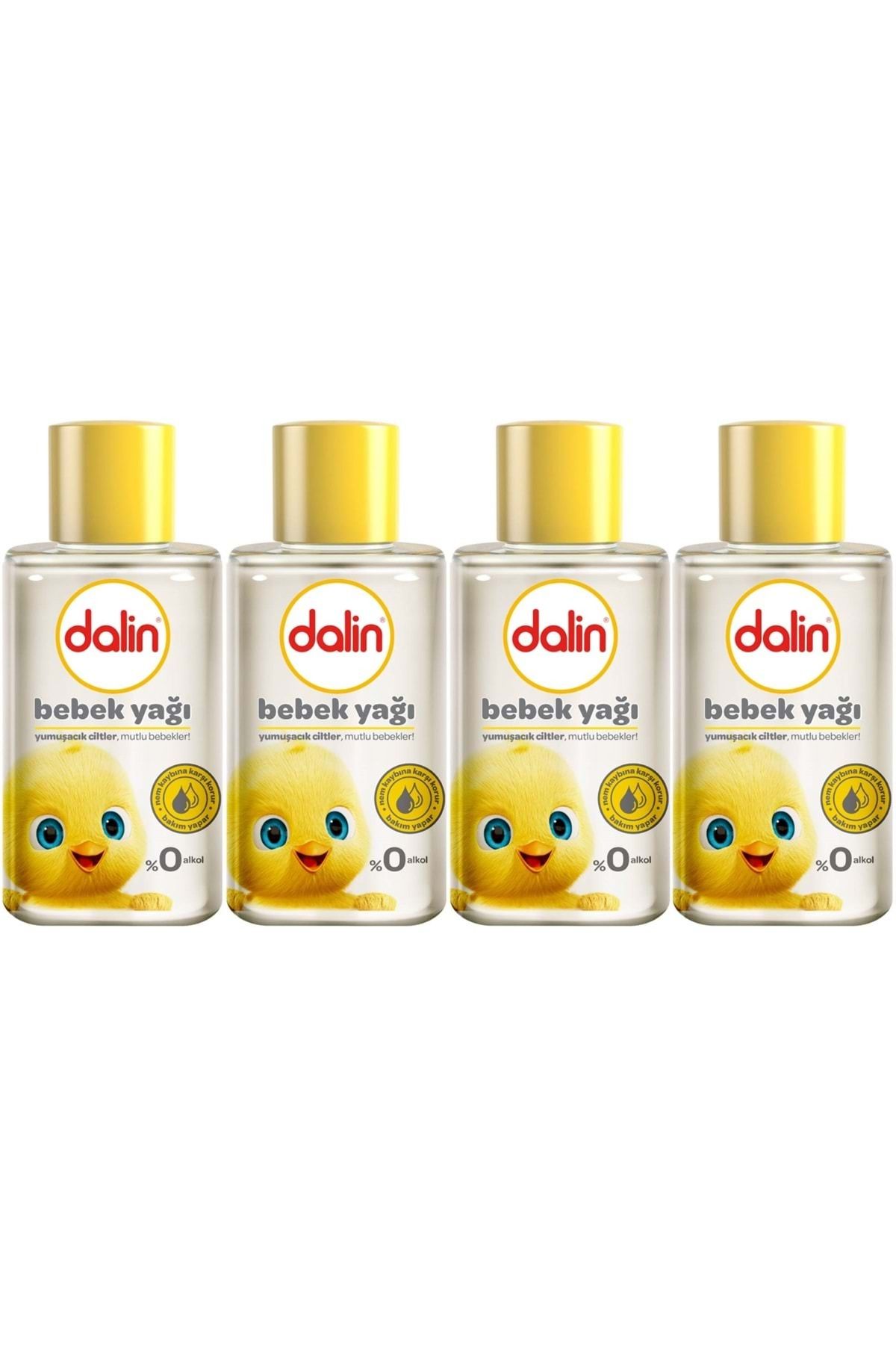 Dalin Bebek Yağı 50ML Klasik Mini (4 Lü Set)
