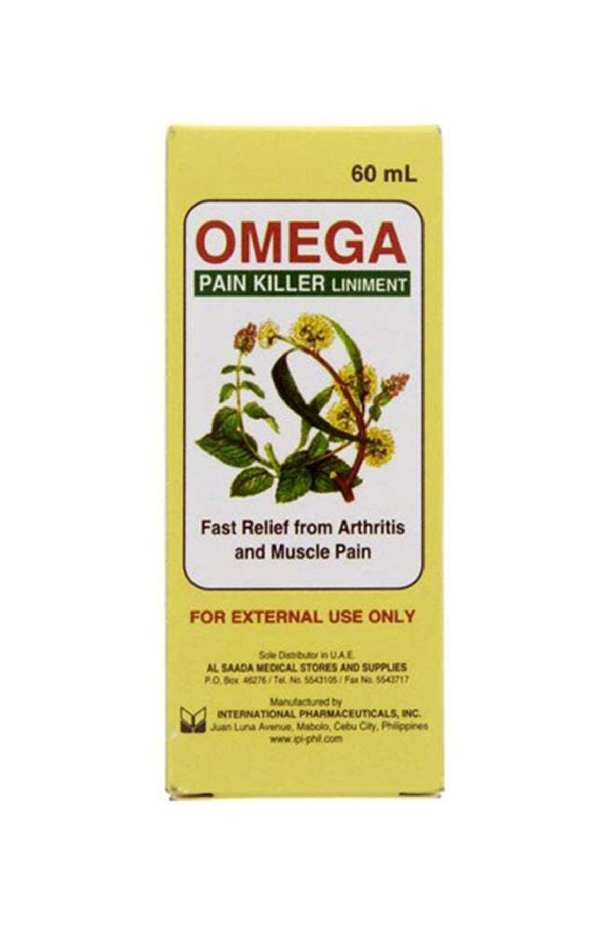 Omega-Liniment 60ml Pain Killer (166834) --- Omega 60ml Pain Killer Ointment 1
