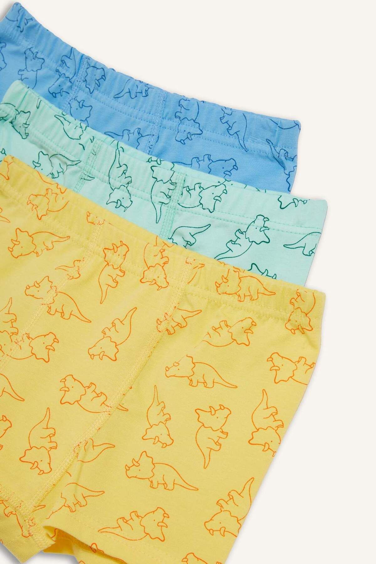 DeFacto-Boy's Patterned 3-Piece Boxer E6877A825Sp 4