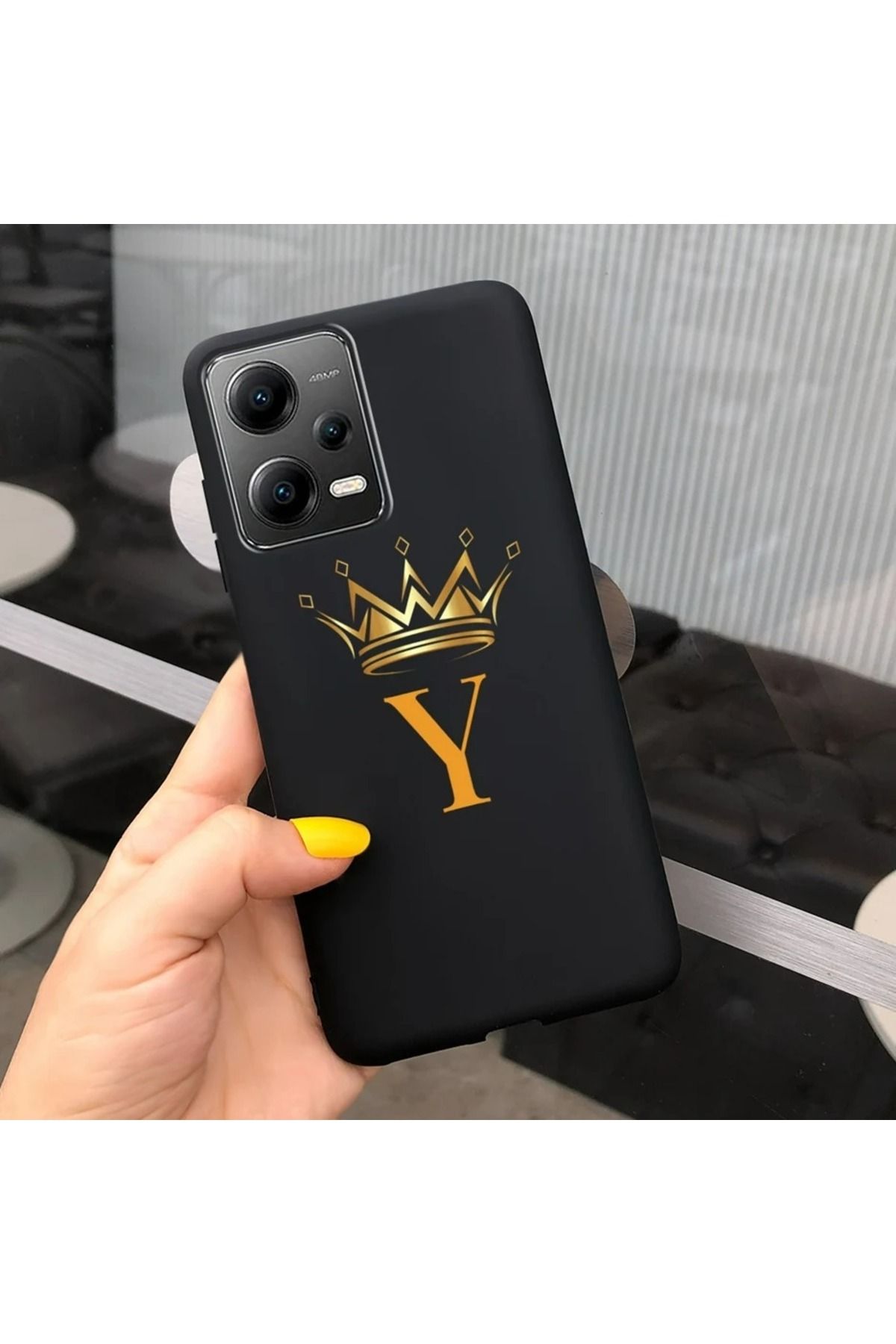 Rotaks Xiaomi Poco X5 5g Uyumlu Kılıf Silikon Esnek İsme Özel Baskılı Harf