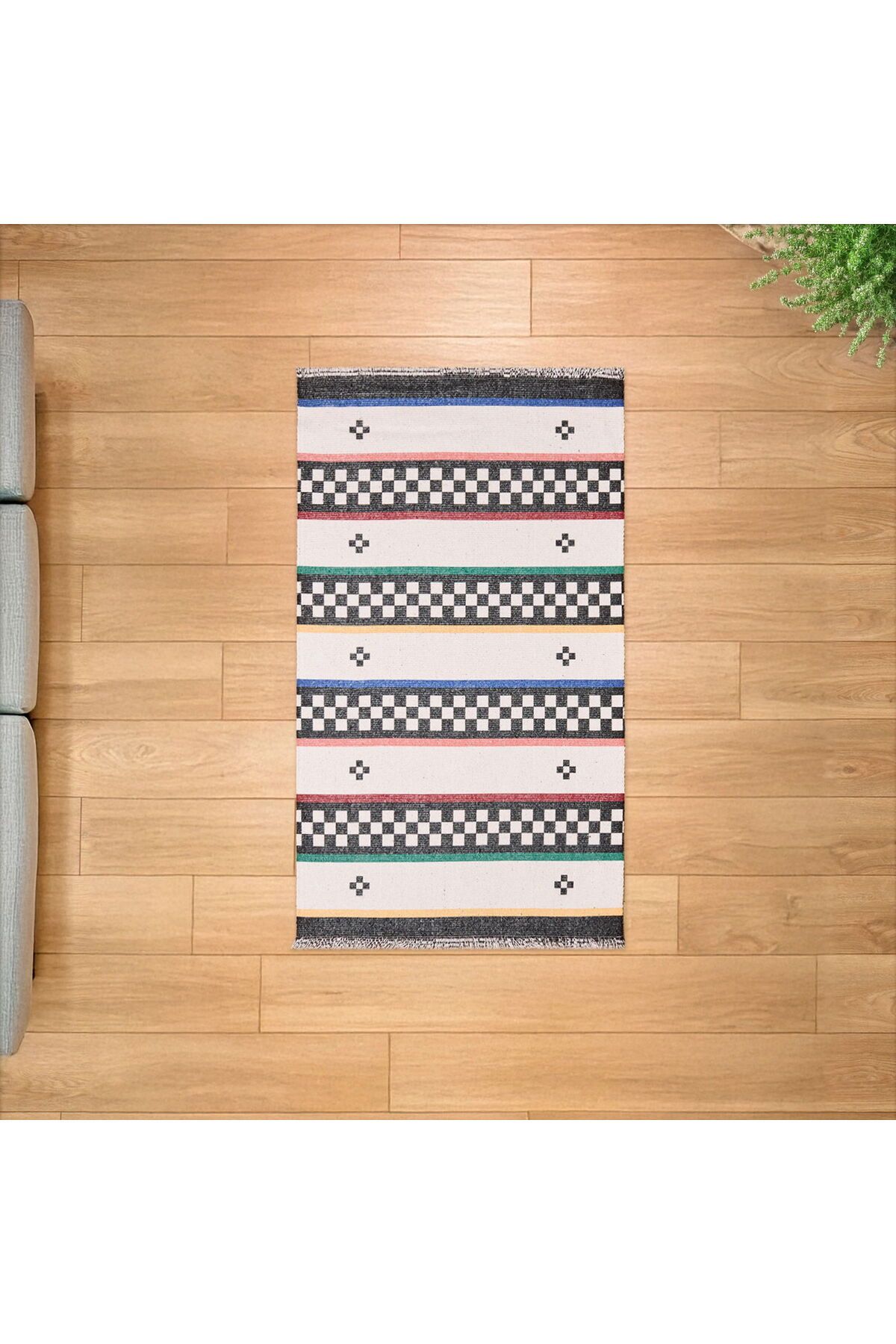ASPARTAM Smila Kilim - Bej - 80x150 cm
