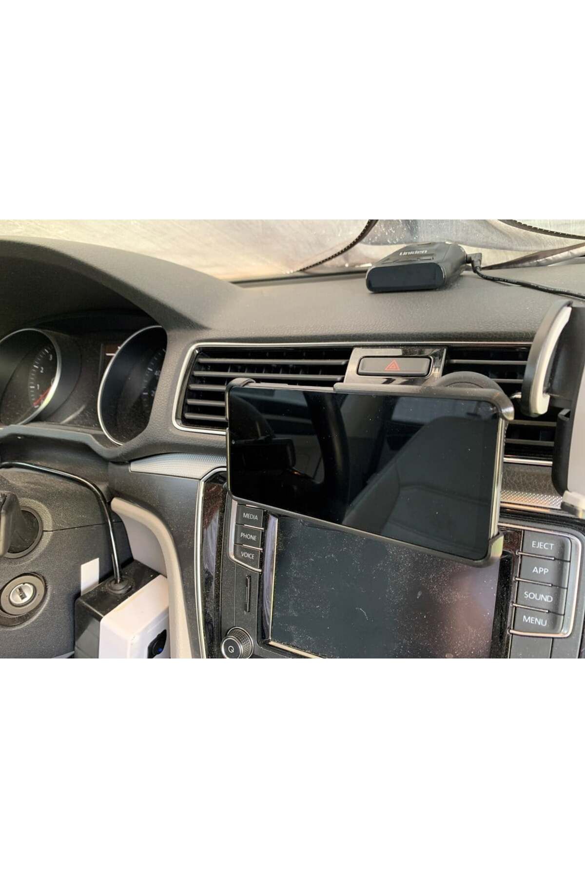 Lucest Araba CD yuvası monte edilmiş telefon veya tablet tutucu (Plastik Aparattır)