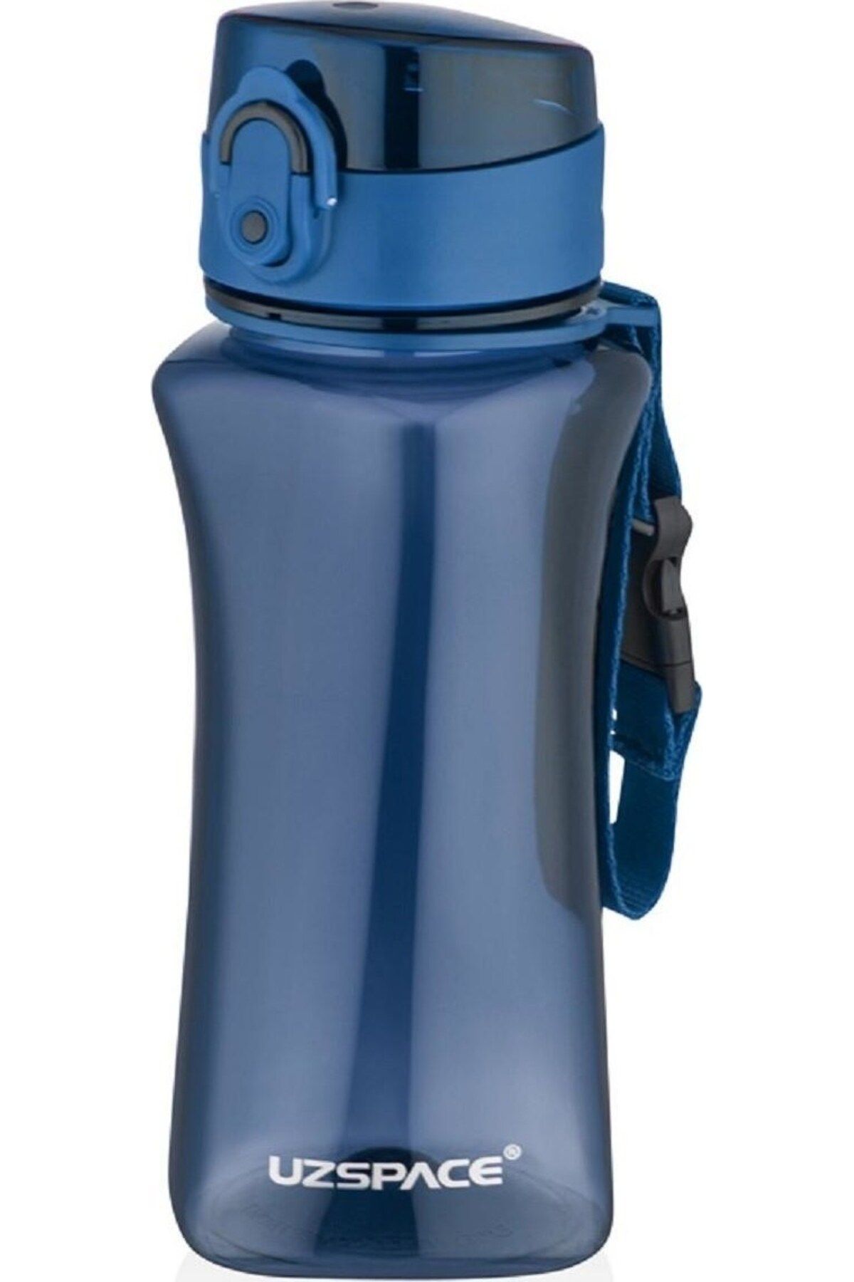 TEKNO İSTANBUL Kokteyl Karıştıcılı Tritan Su Matarası 350 ml Lacivert