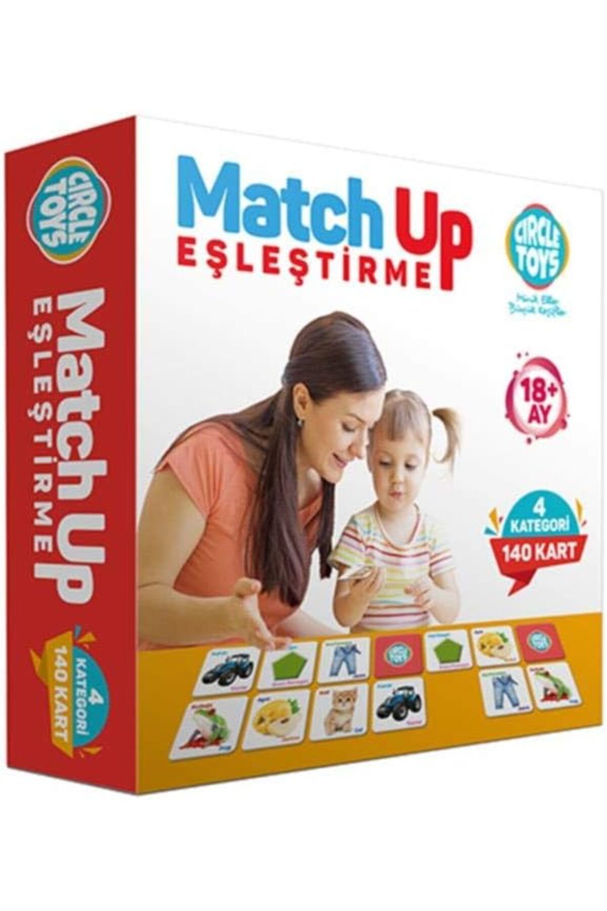 Mu Art Ahşap Mrt Toys Match Up Eşleştirme Kartları Eğitici Geliştirici Oyun Eşleme Kart Art 871301