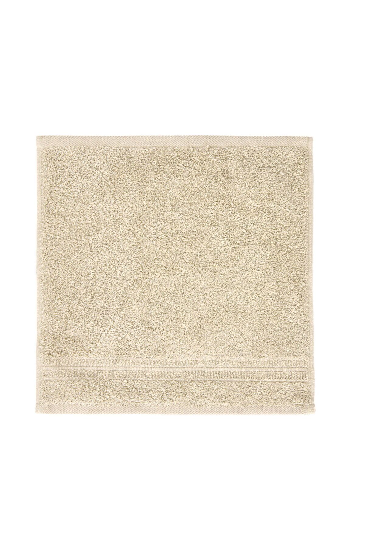 ASPARTAM Organik Pamuk El Havlusu - Bej - 30x30 cm