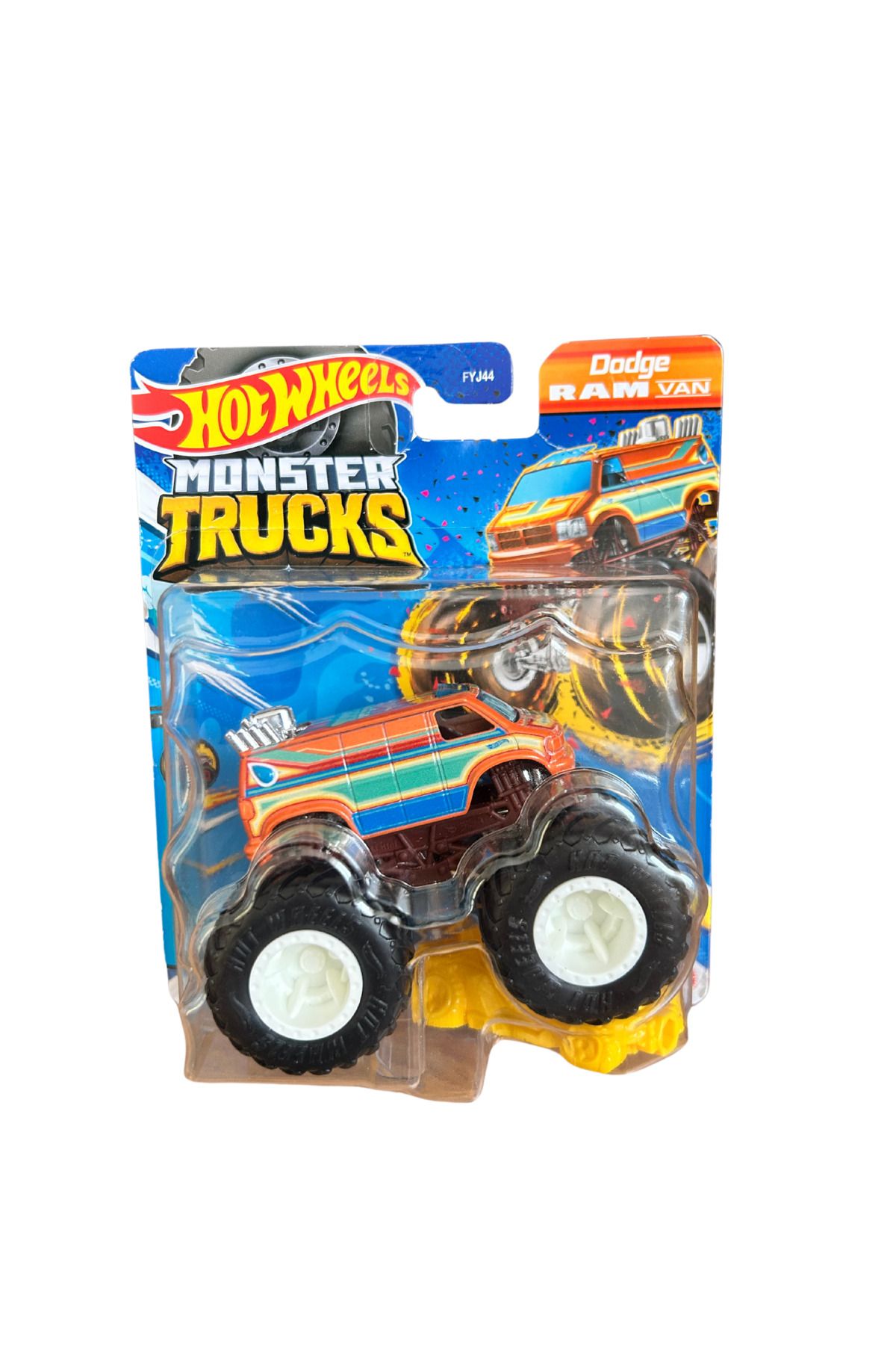 HOT WHEELS MONSTER TRUCKS 1:64 DODGE RAM VAN