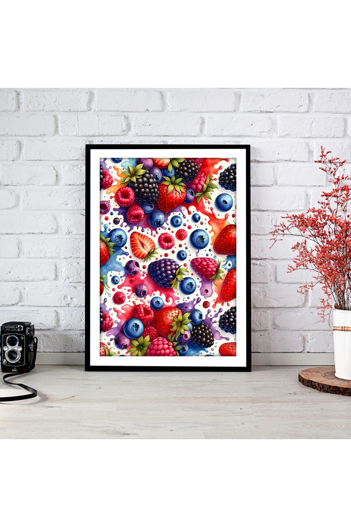 woodsia Ahşap MDF Poster Tablo Çerçevesiz MDF_TEK1366