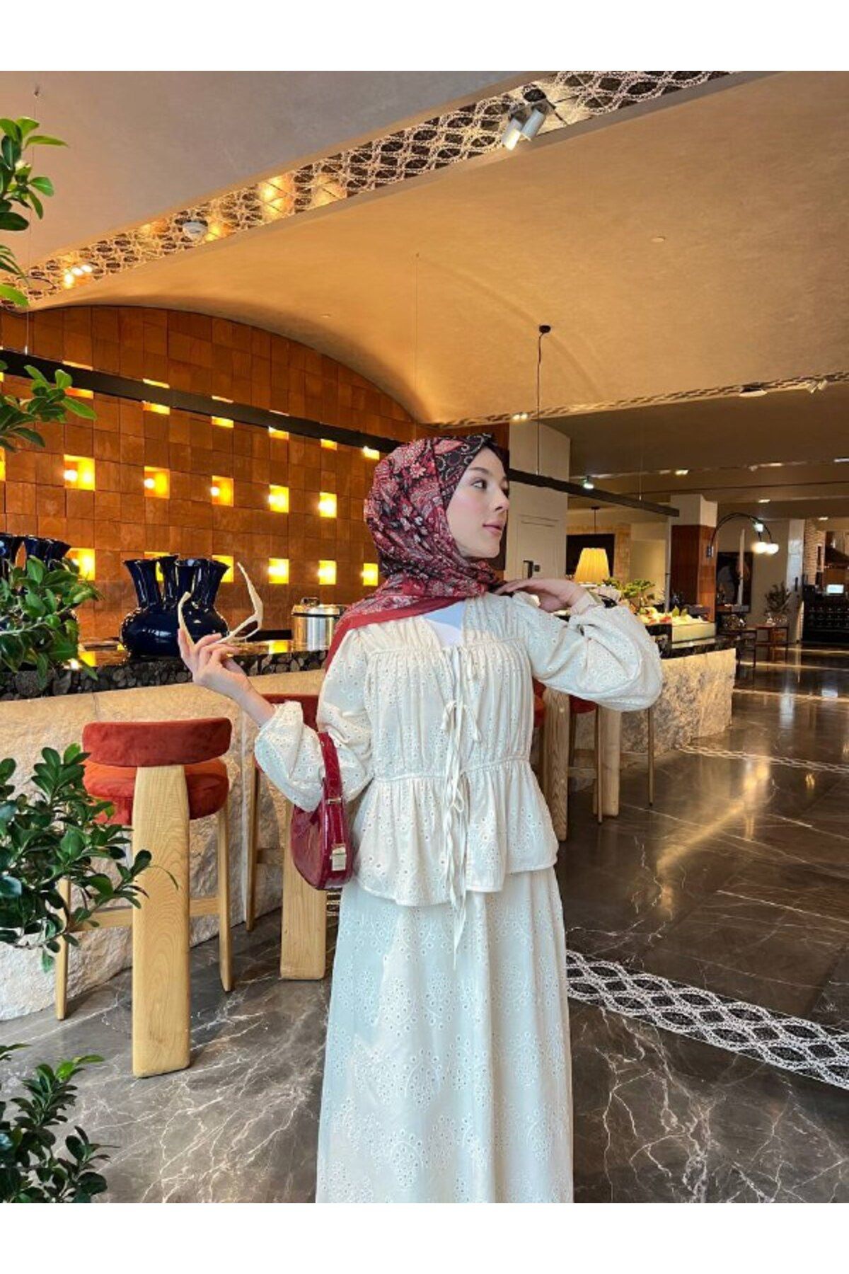 PİNK FLY Kolu Lastikli Önü Bağlamalı Astarlı Fisto Takım