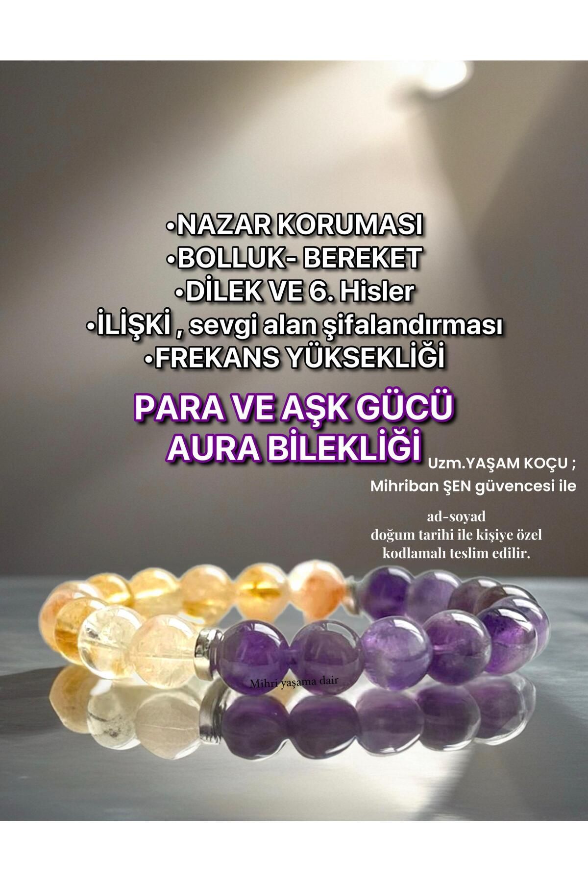 Mihri Doğaltaş Para ve Aşk Bilekliği