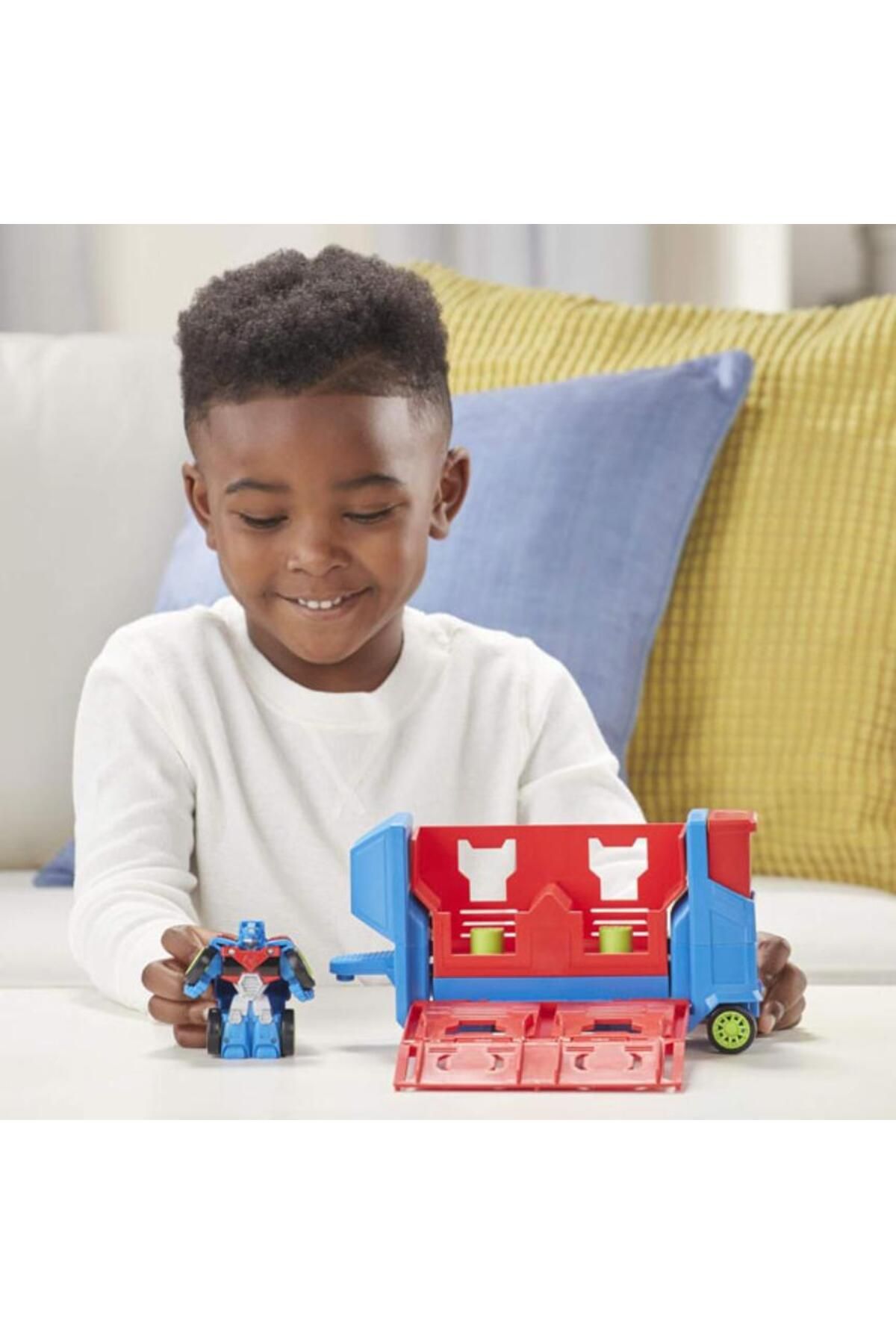 Hasbro-Transformers Rescue Bots Academy Optimus Prime Car 2