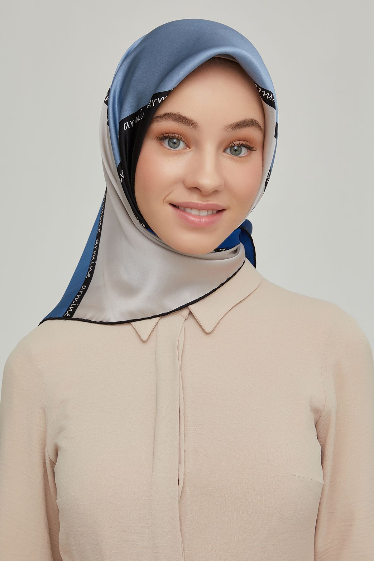 Armine ARMİNE İPEK EŞARP 8600D (TWİLL) (NOSTALJİ)-85