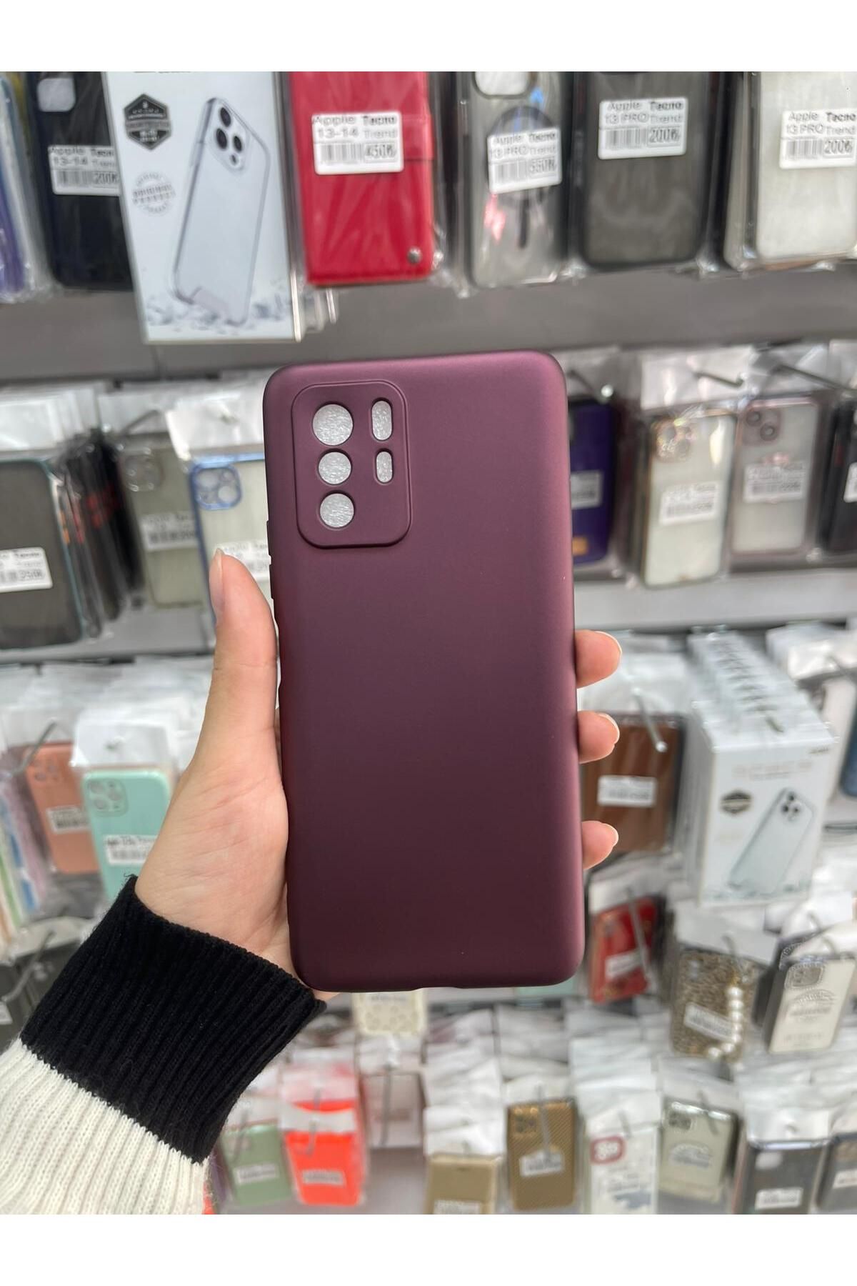 TECNOTREND xiaomi poco x3 gt uyumlu silikon kılıf