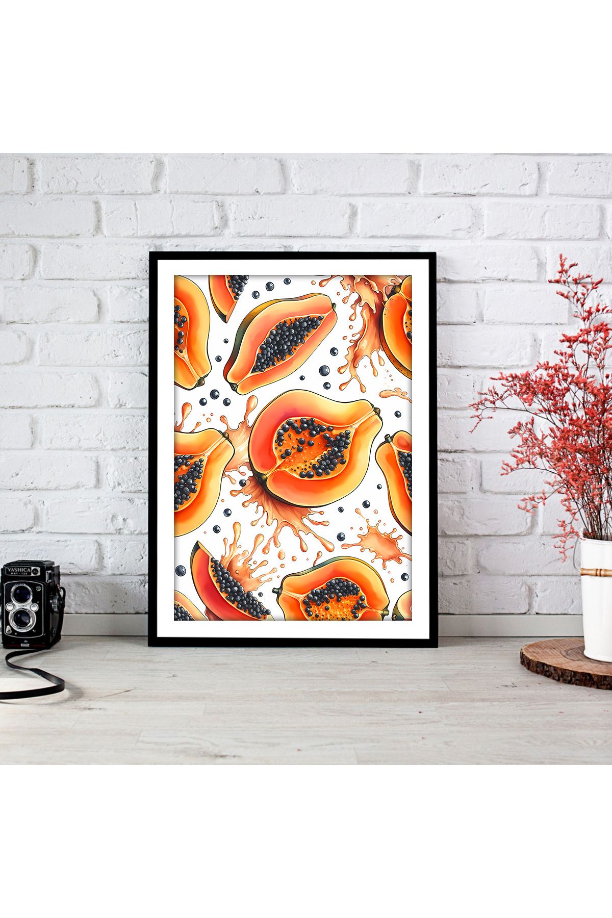 woodsia Ahşap MDF Poster Tablo Çerçevesiz MDF_TEK1375