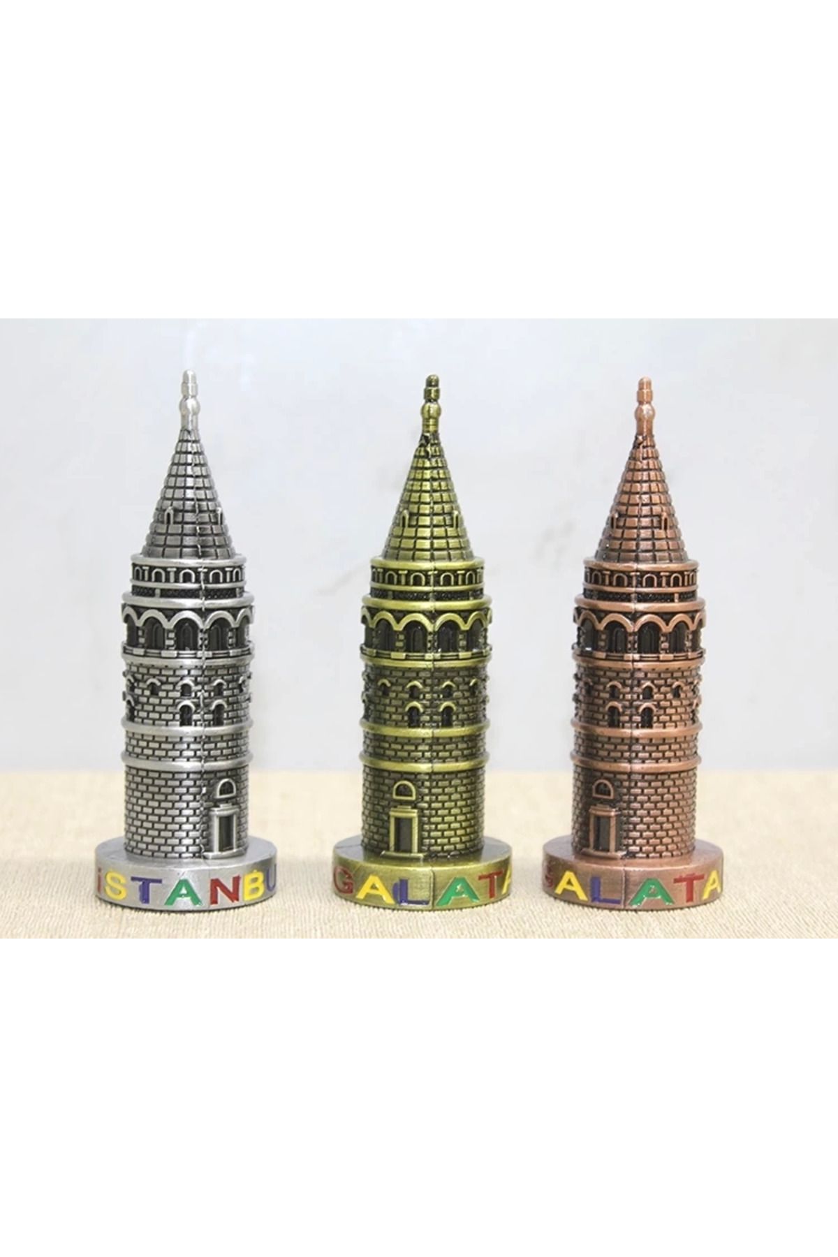 Yuba Avm Metal Galata Kulesi Alk4317