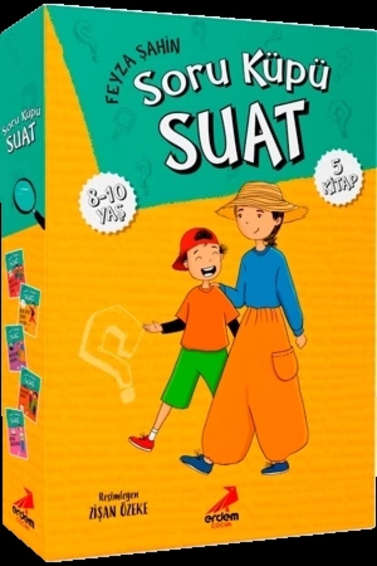 Erdem Yayınları Soru Küpü Suat 5 Kitap Edem Çocuk 8-10 Yaş