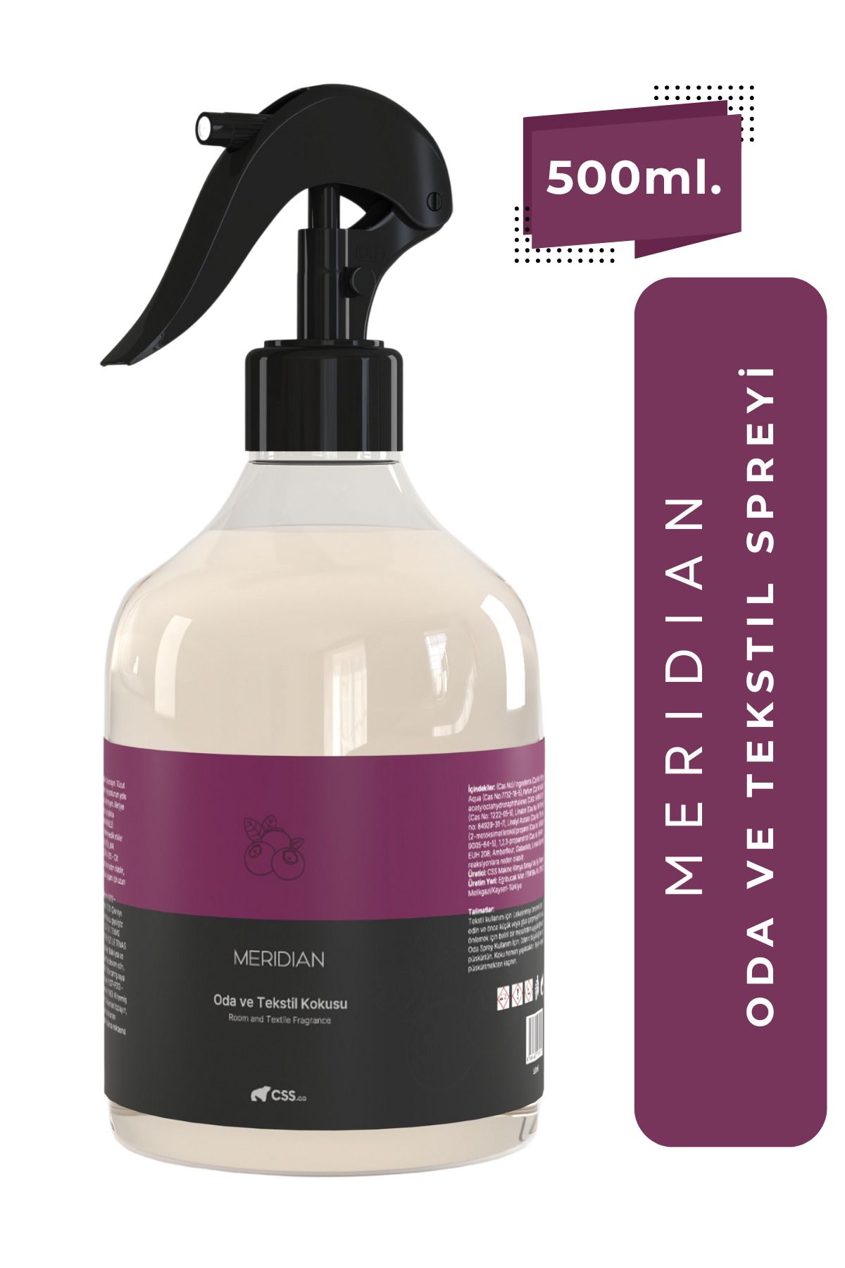 CSScompany 500ml. Oda ve Tekstil Spreyi | Meırıdıan Oda ve Tekstil Spreyi