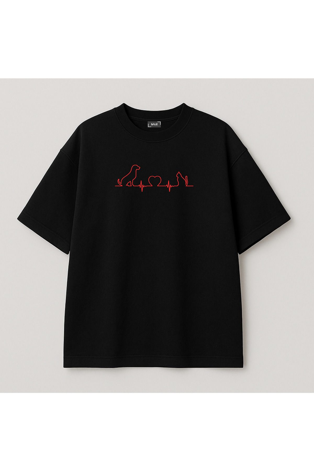 MAR Cat&Dog Oversize T-shirt