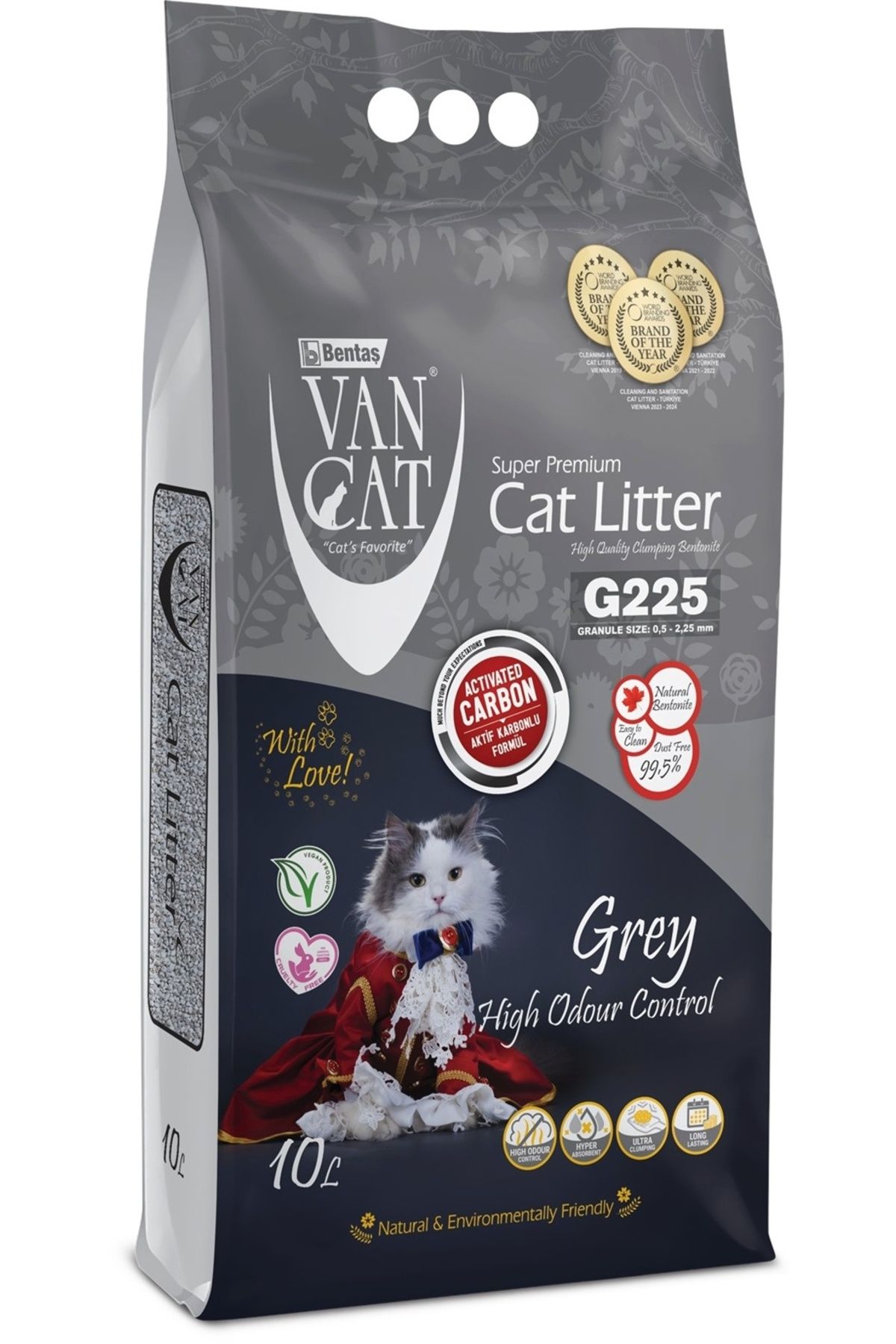 Van Cat Aktif Karbonlu Kedi Kumu