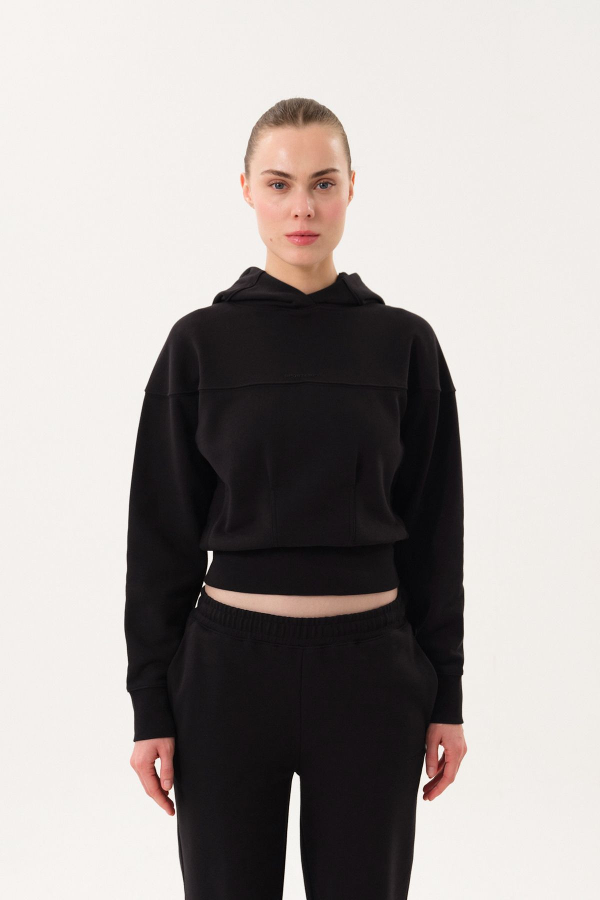 SPORTEMPT Crop Kadın Hoodie