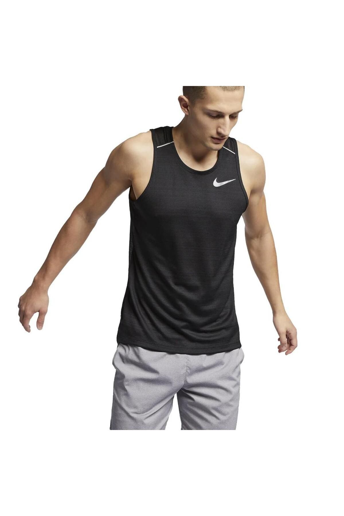 Nike Dri-Fit Miler Running Tank Erkek Spor Atlet