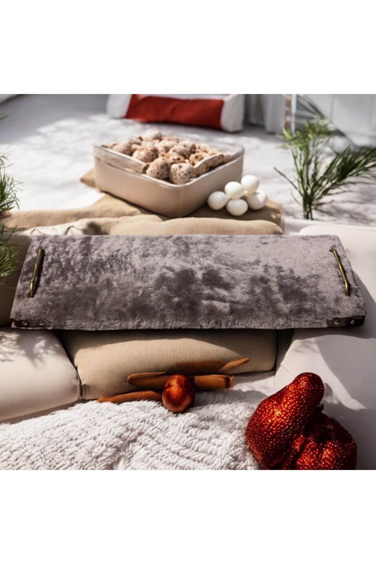 MOLOUD DESIGN ATELIER Coddy VI Modeli  Kaplama Tepsi