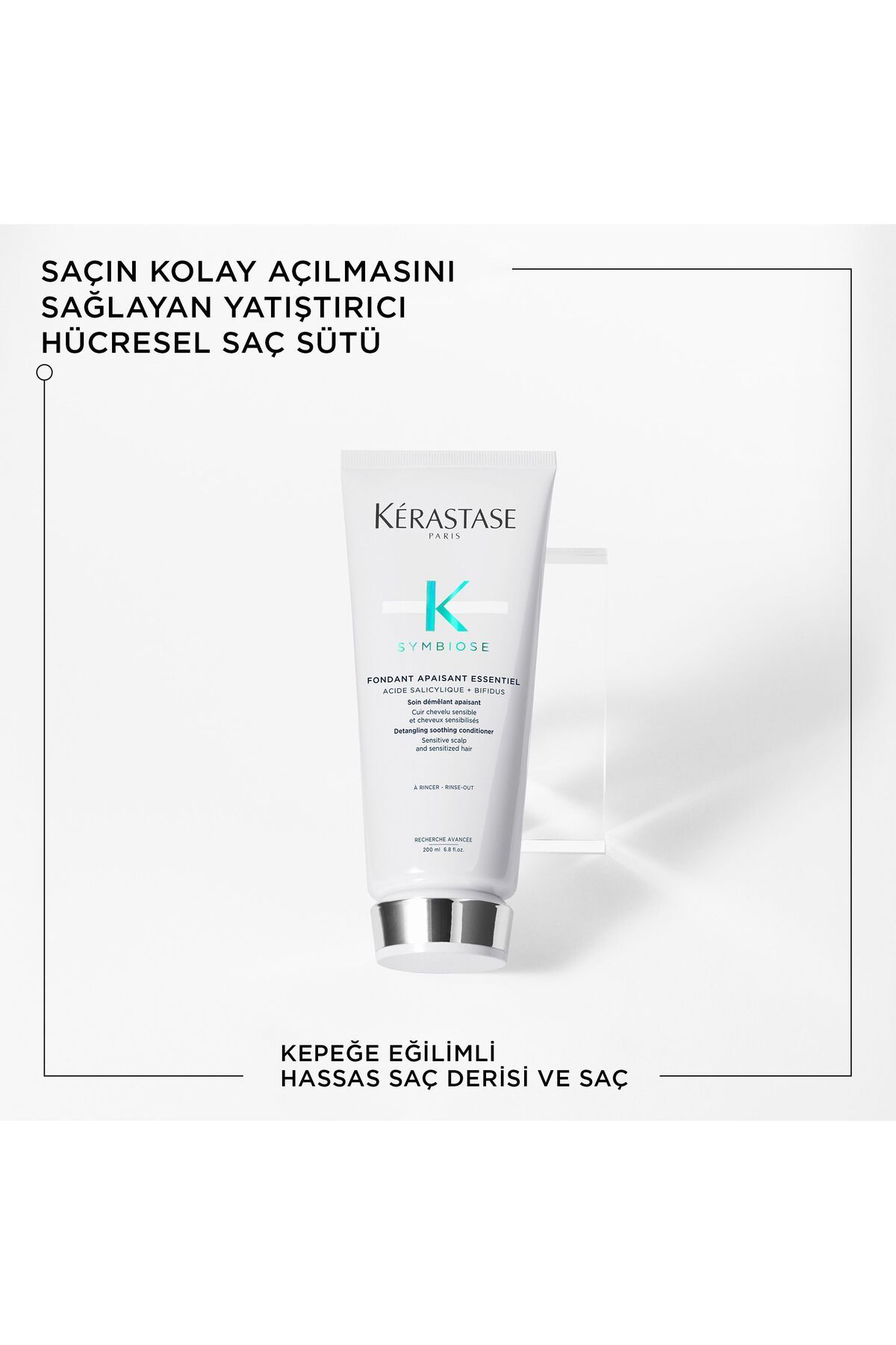 Kerastase Symbiose Symbiose Kepekli Saçlar İçin Yatıştırıcı Saç Bkım kremi 200 ml