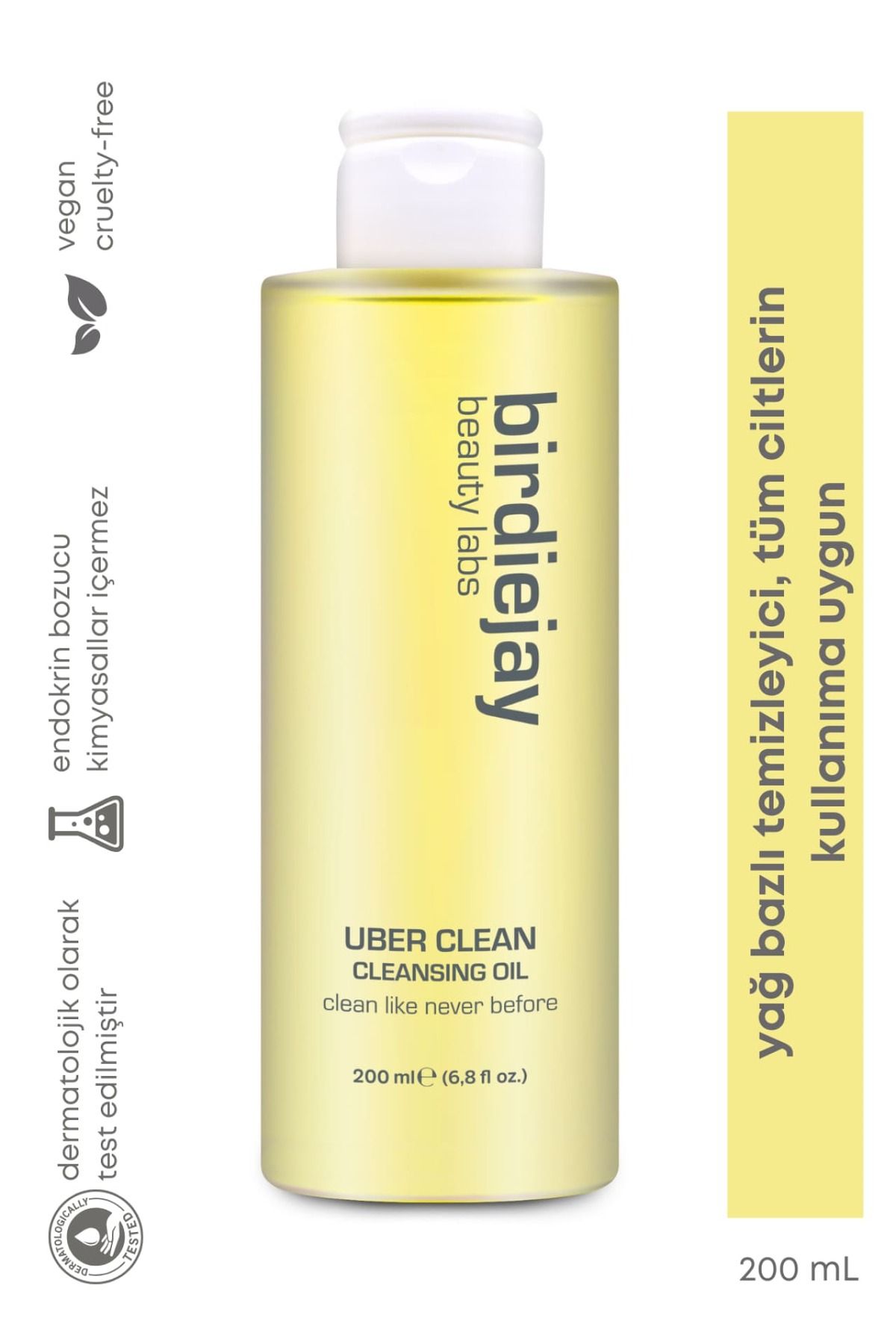 Birdiejay UBER CLEAN YÜZ TEMİZLEME YAĞI