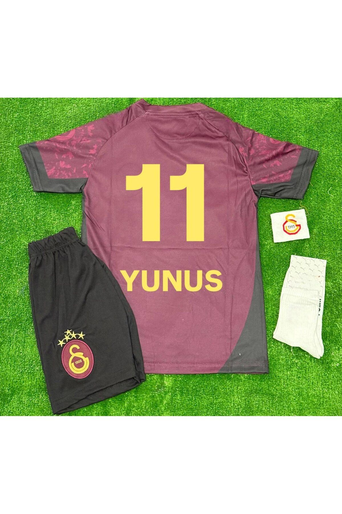 Alaturka Mix galatasaray 5 yıldızlı #yunus 11 # 25/26 deplasman çocuk forması