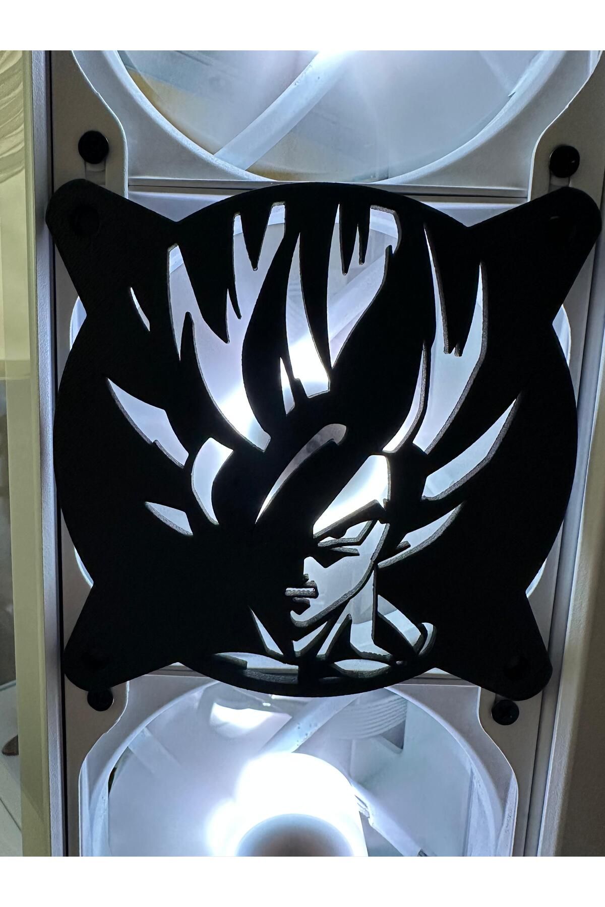 EmAy3d Goku 120mm Oyun Pc Aksesuarı, Masaüstü Bilgisayar Fan Kapağı