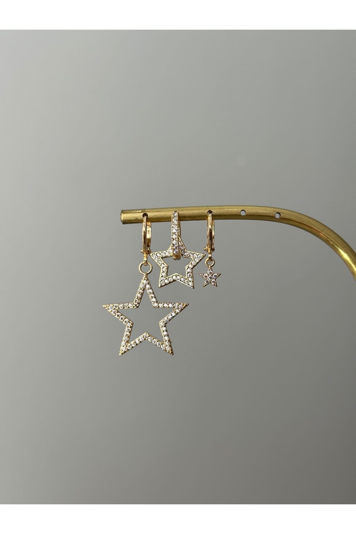 XUPING JEWELRY 316L ikili charm çelik küpe paslanmaz kararmaz
