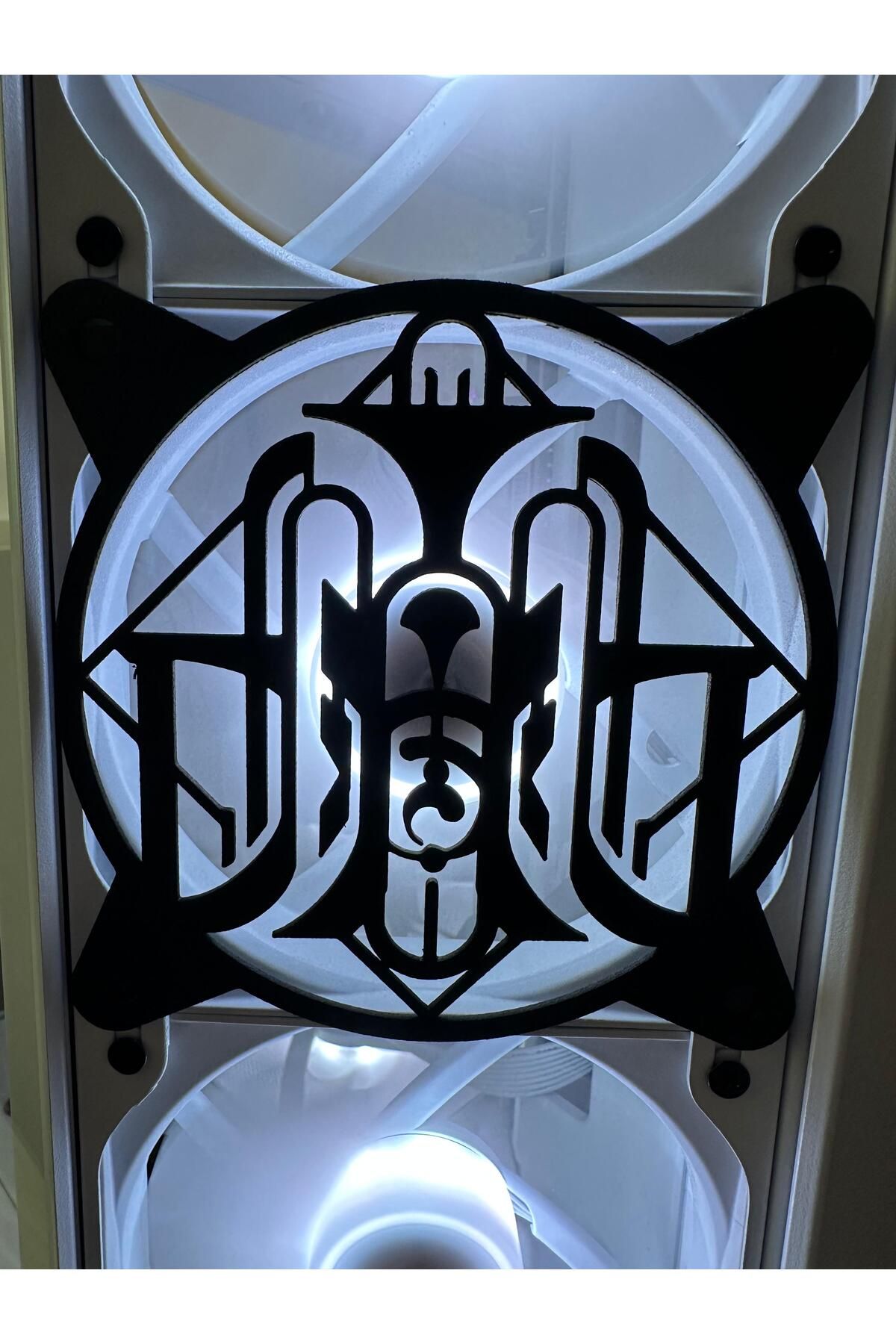EmAy3d Genshin Impact Fontaine 120mm Oyun Pc Aksesuarı, Masaüstü Bilgisayar Fan Kapağı