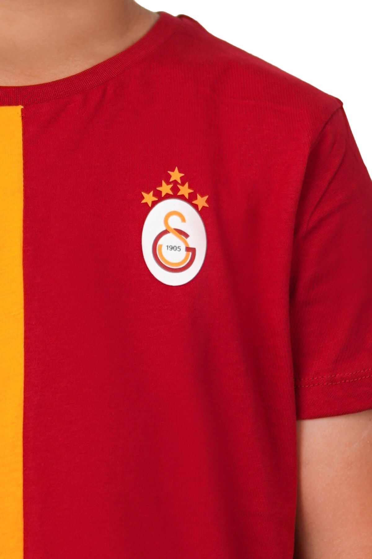 Galatasaray-Original 5 Star Piece Children's Jersey T-Shirt Lion with Wooden Box Gift 4