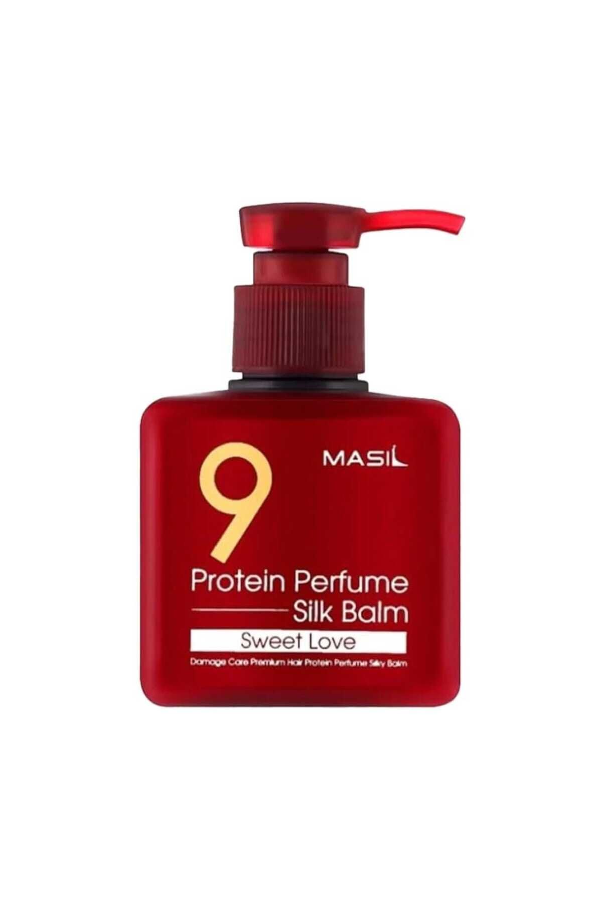 MASIL Silinmez Protein Saç Kremi Masil 9 Protein Perfume Silk Balm Sweet Love, 180ml