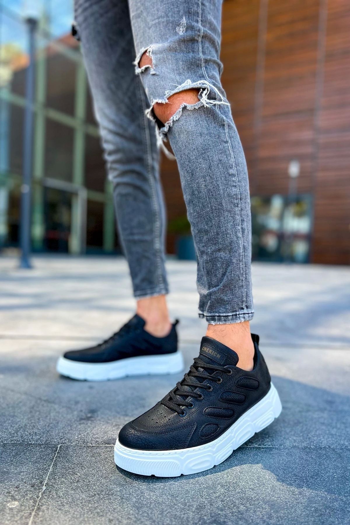 OurStyles CH105 CBT Cronus Erkek Ayakkabı SIYAH