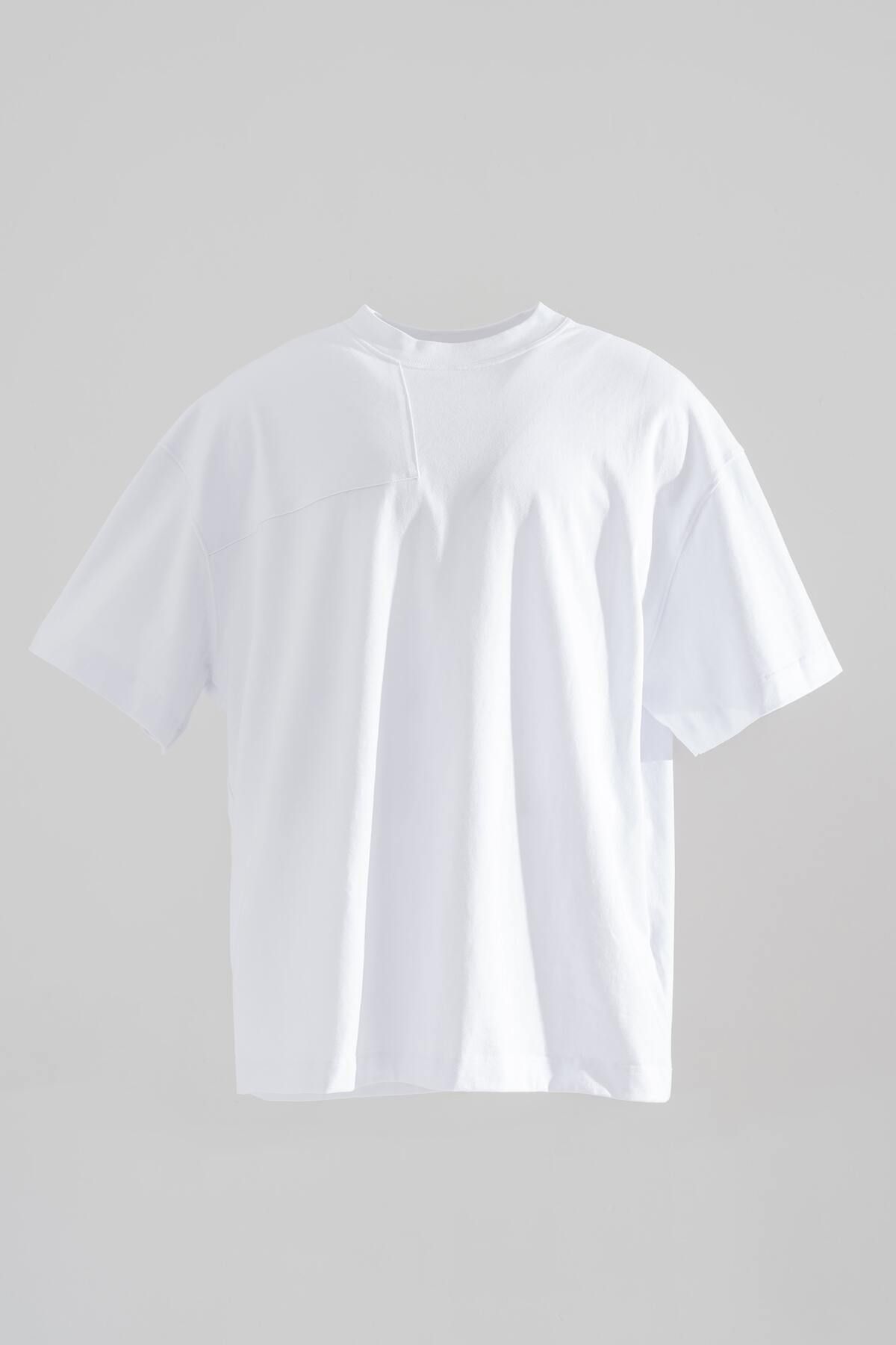 Luz De Yusa Parçalı Oversize T-Shirt