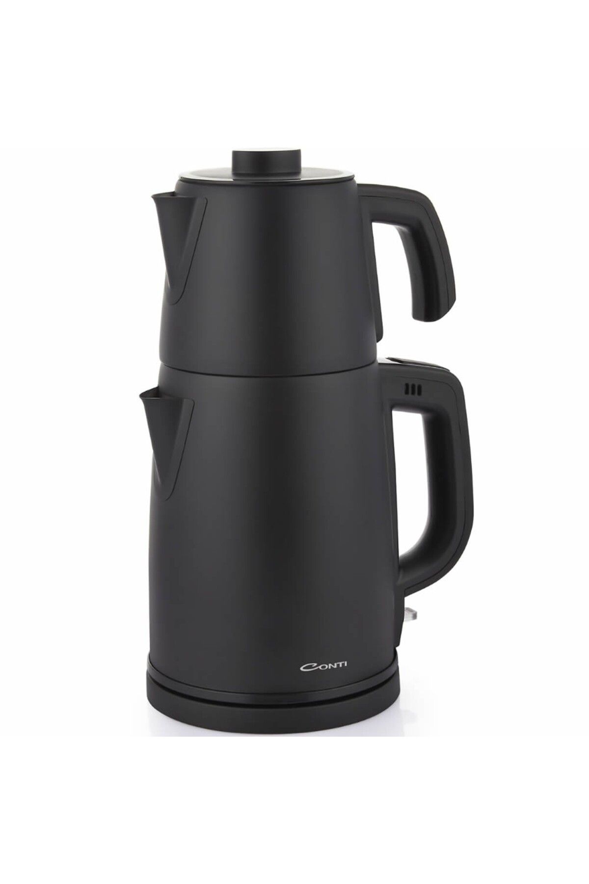 CONTİ Conti CTM-125 Tealine Paslanmaz Çelik Çay Makinesi - Siyah