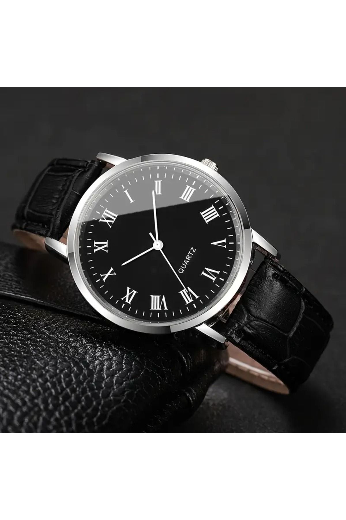 Feron accessories Erkek Kol Saati Klasik Roma Rakamlı Saat TM-516